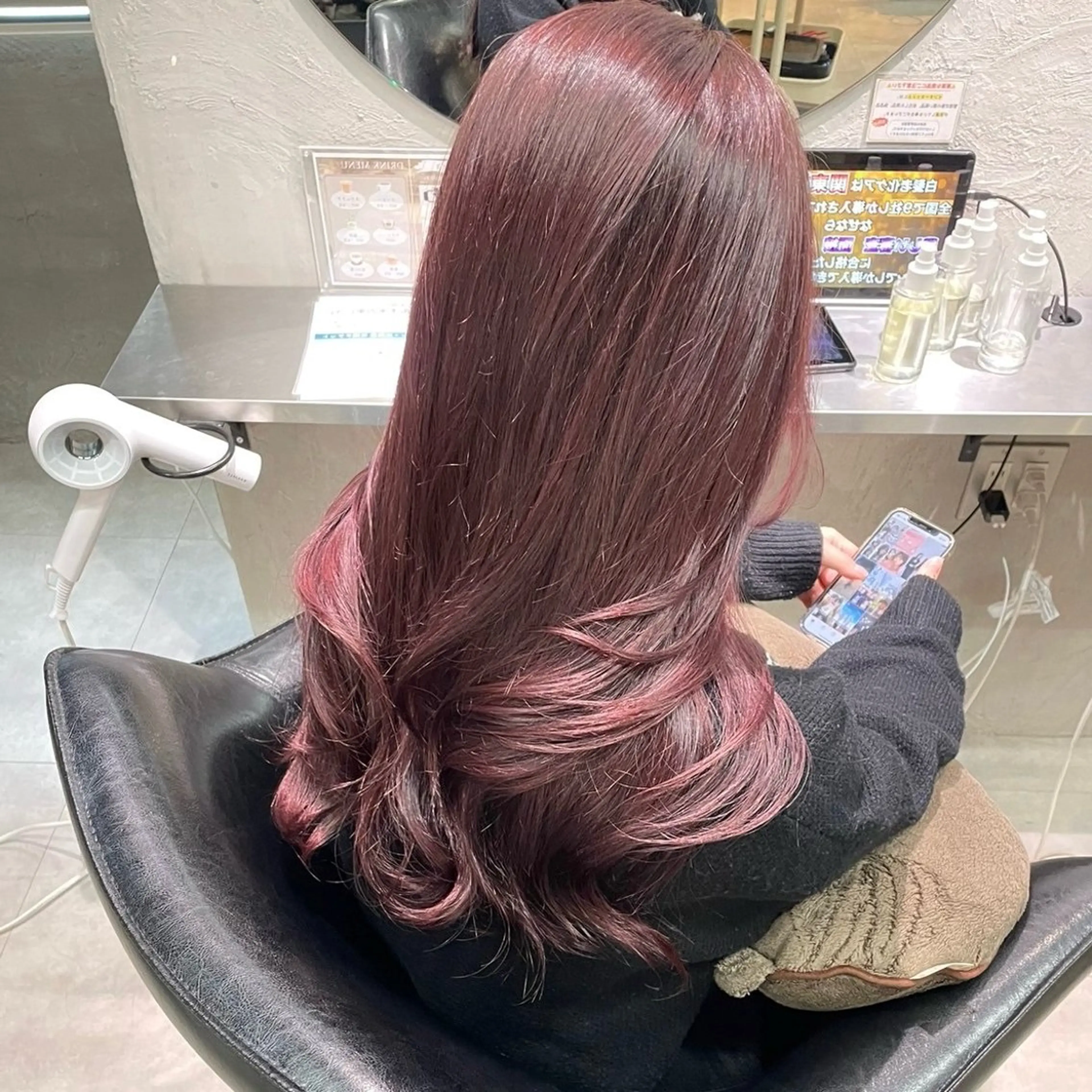 ロング カラー tidasmile /カラー/カットのヘアスタイル