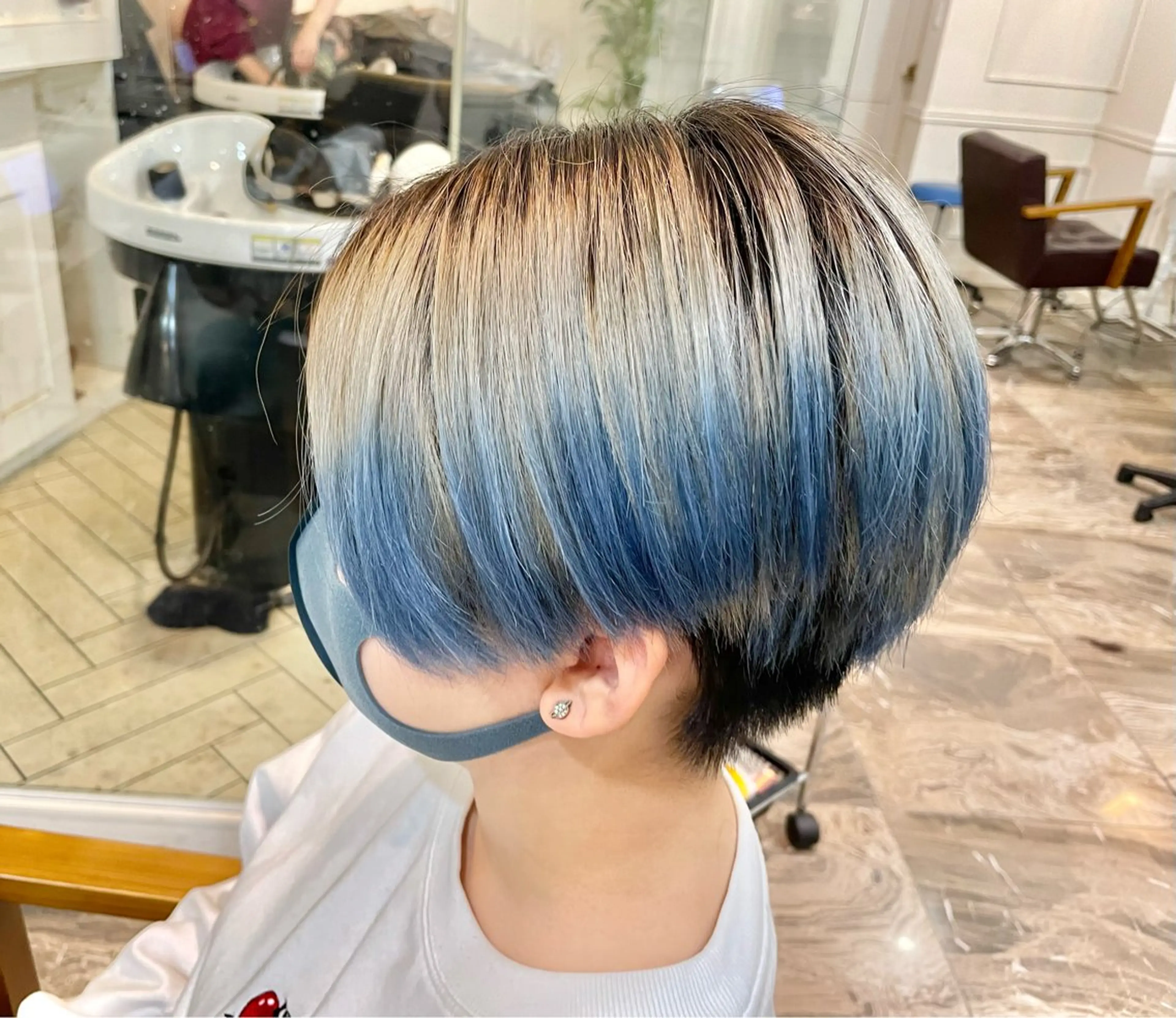 ショート カラー 五藤 🍀壽野のヘアスタイル