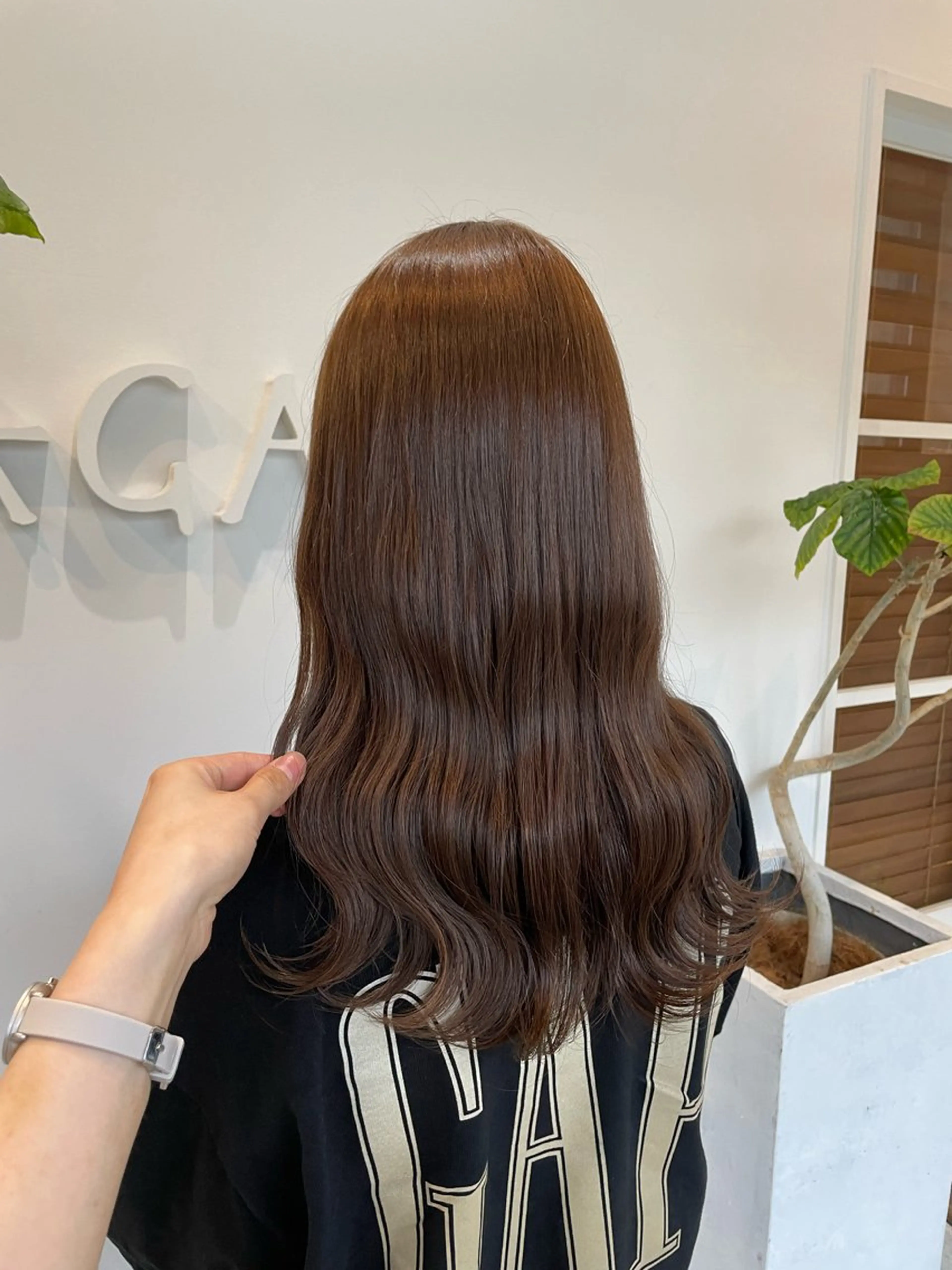 ロング 暖色カラー/ 透明感/kohinaのヘアスタイル