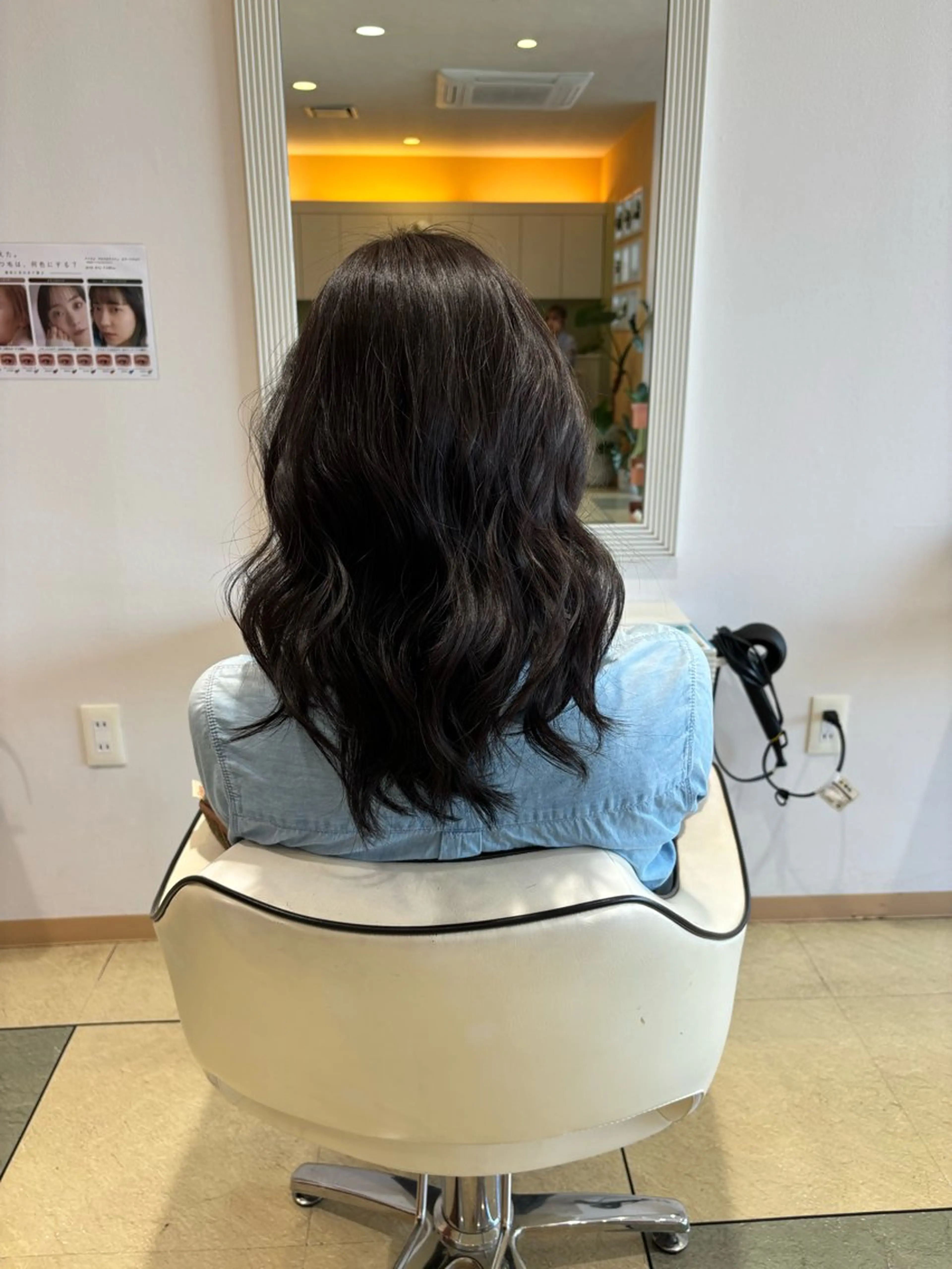 ロング カラー 透明感カラー/ くびれヘア/ユウユのヘアスタイル