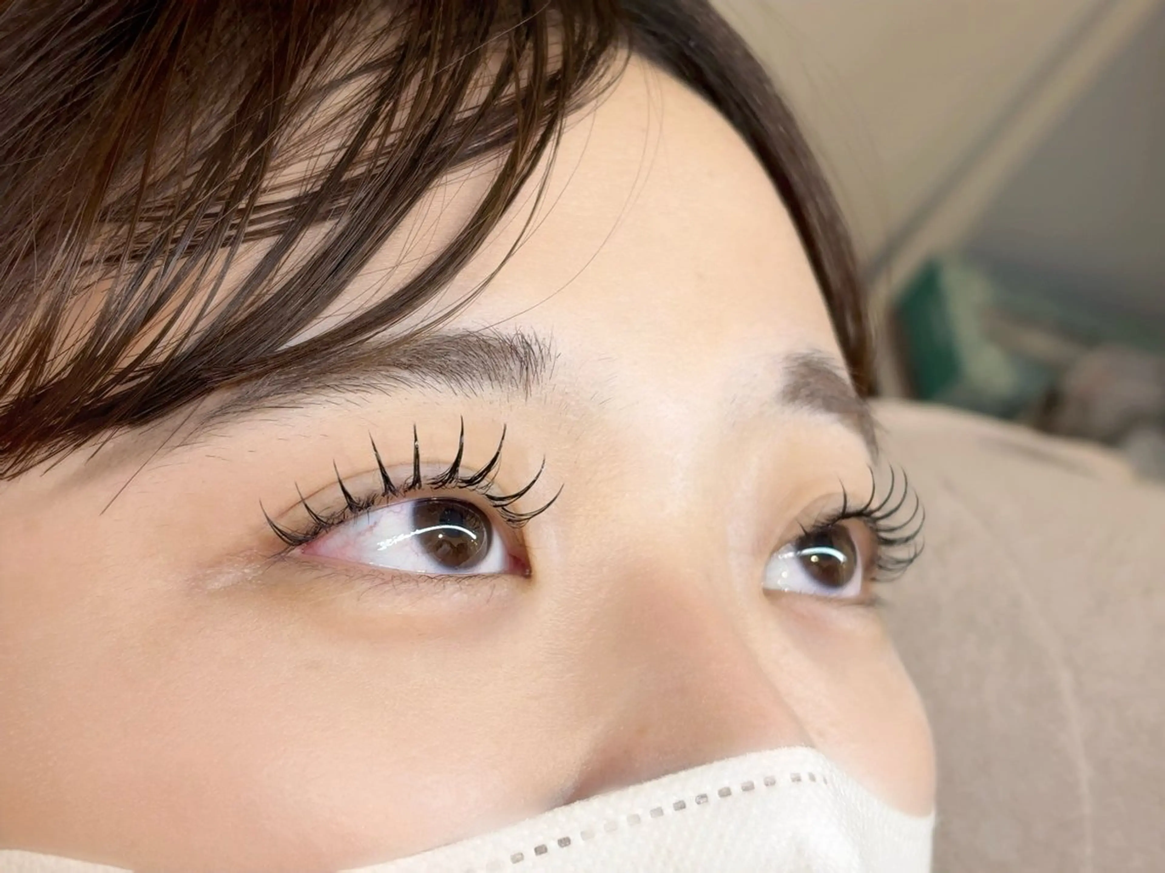 マツエク・マツパ 束感まつ毛 フラットラッシュ マツエク diarblue あおい🫧のマツエク・マツパデザイン