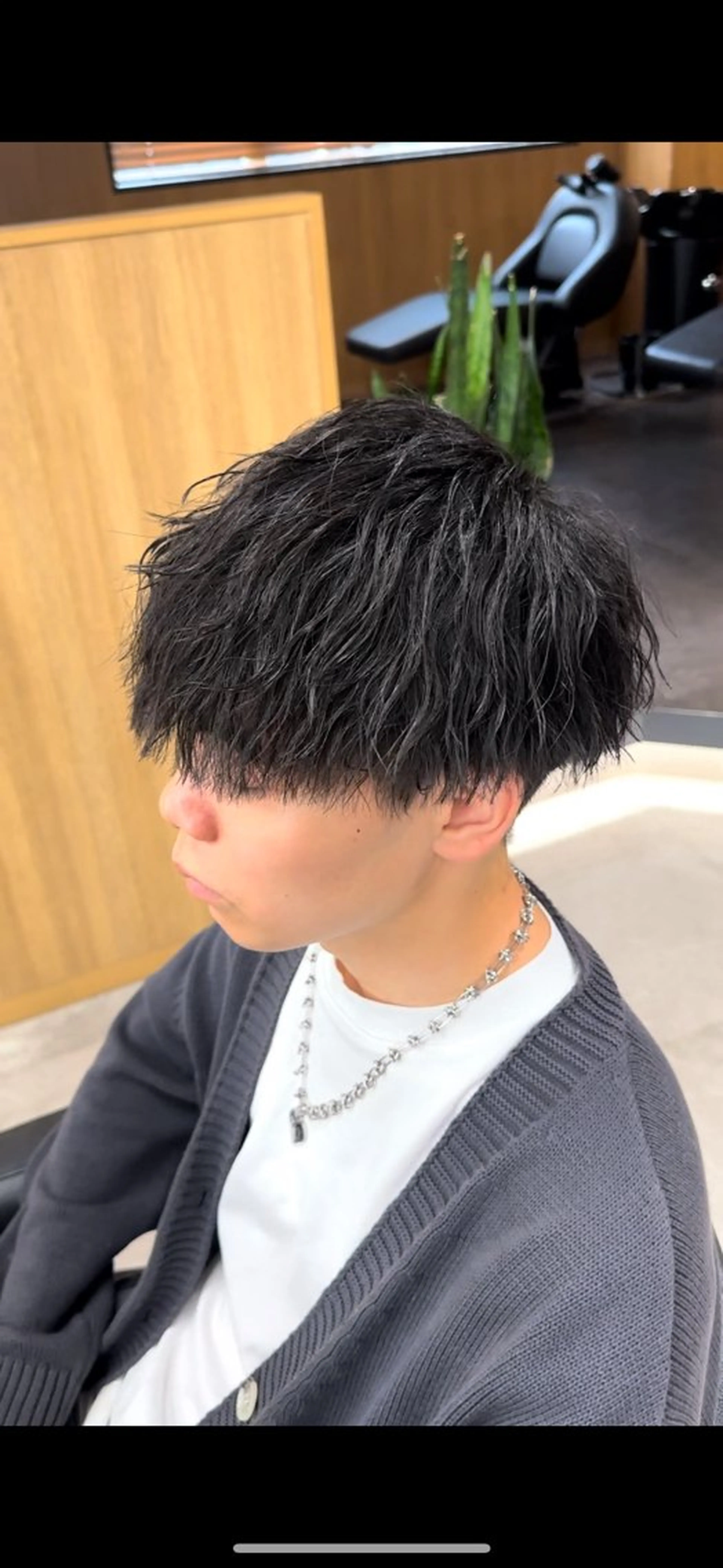 パーマ メンズ カット パーマ メンズパーマ全般/ 似合わせ/ジョウのヘアスタイル