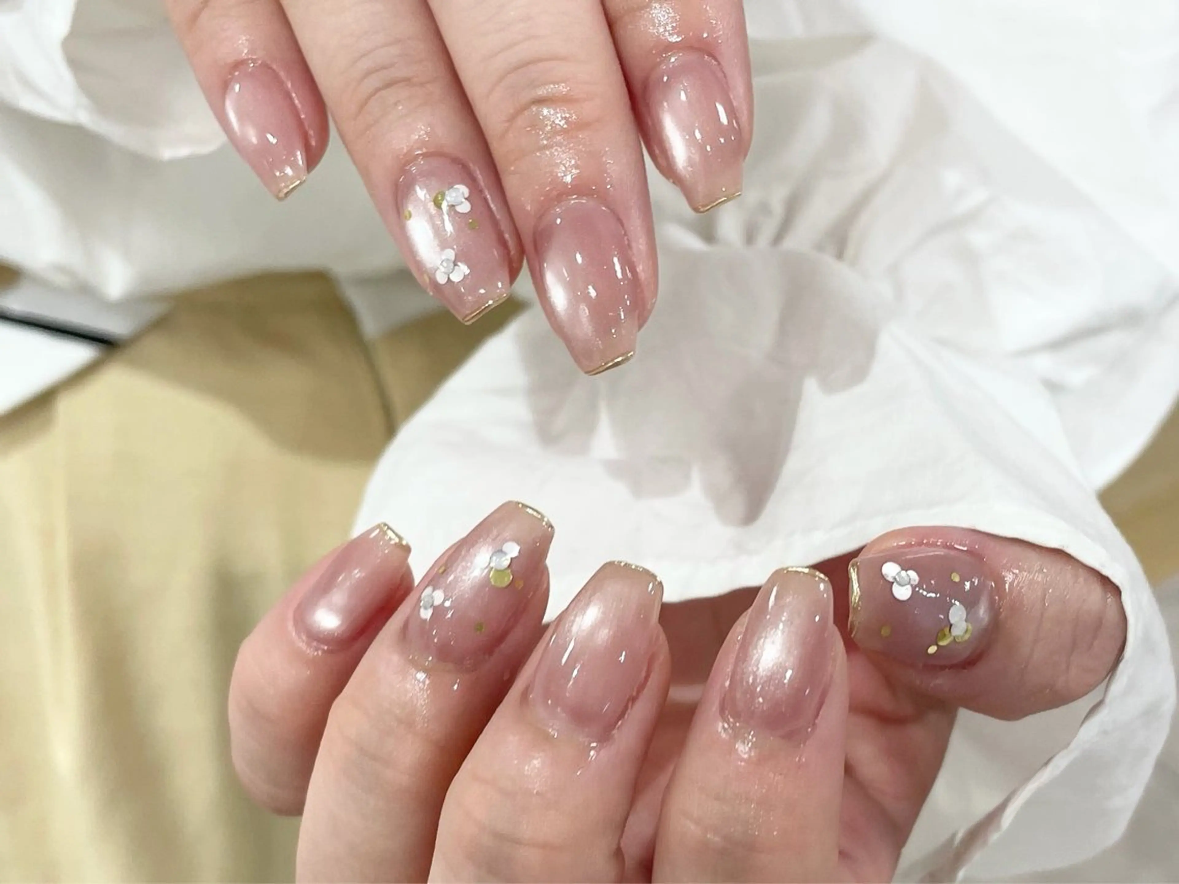 ミディアム 尾張 玖羽のネイルデザイン