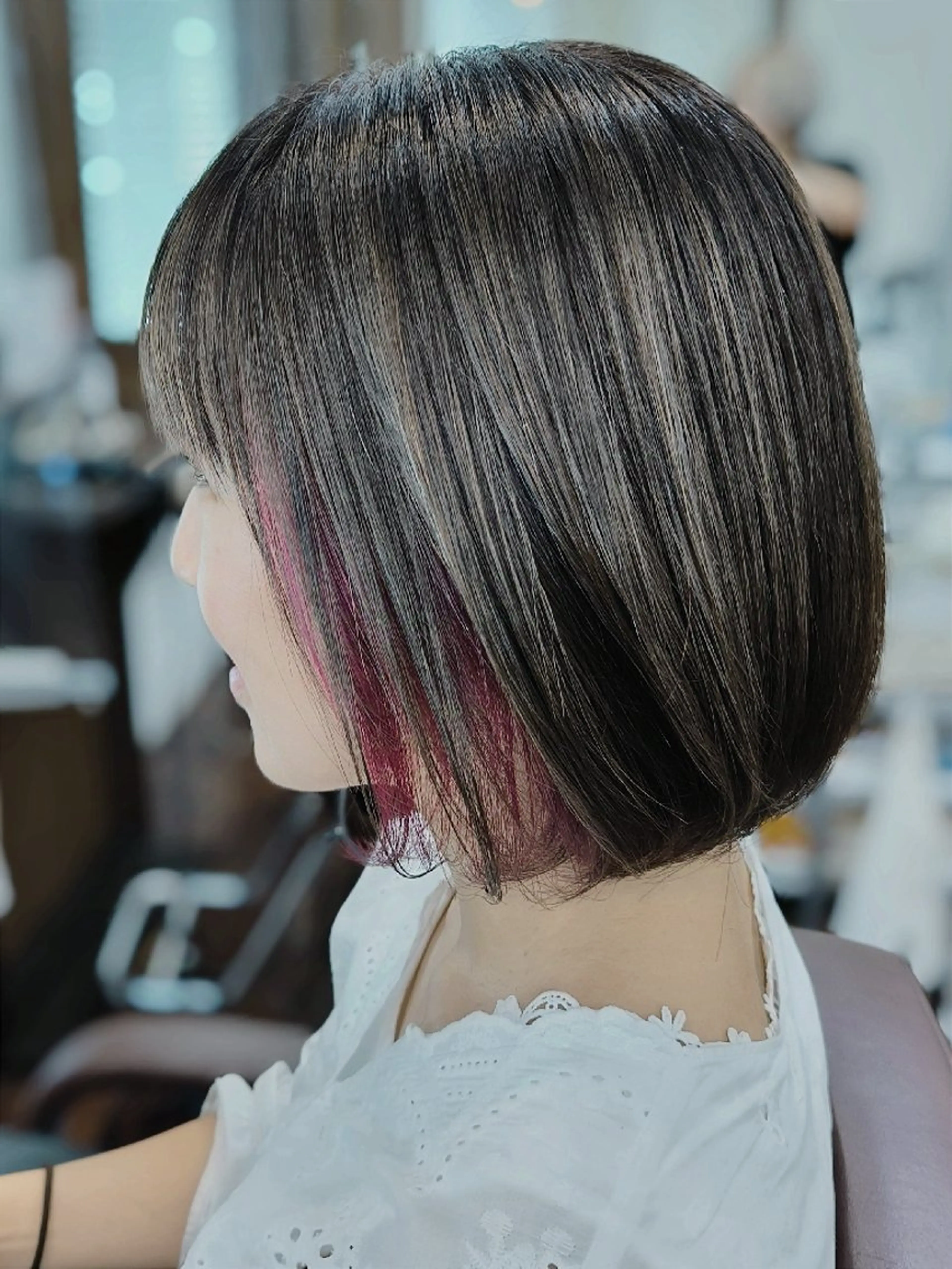 ミディアム カラー カット ヘアカラー トリートメント 【大宮】デザイナー Anne 諳 アンのヘアスタイル