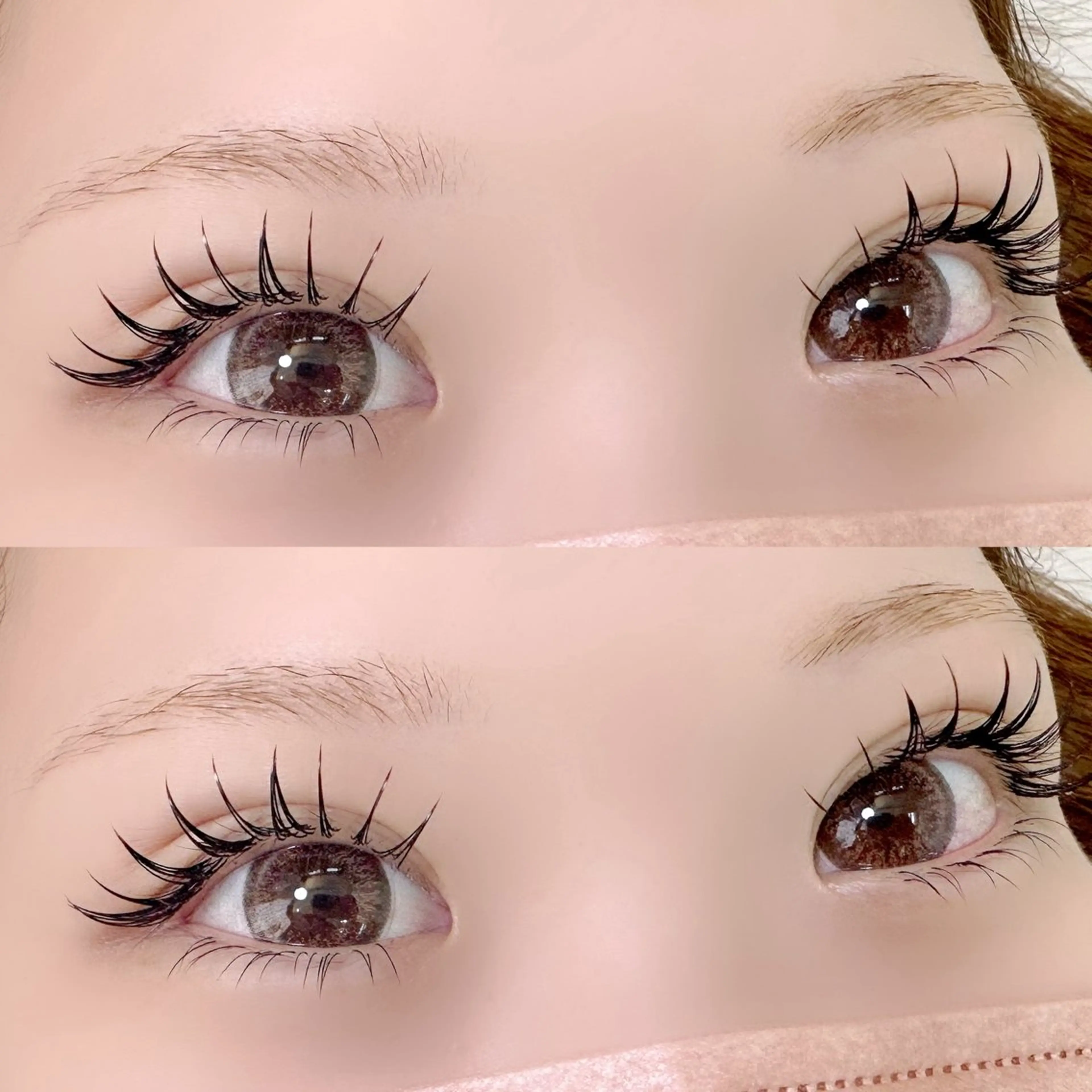 下まつげエクステ(フラットラッシュ)30本！の写真