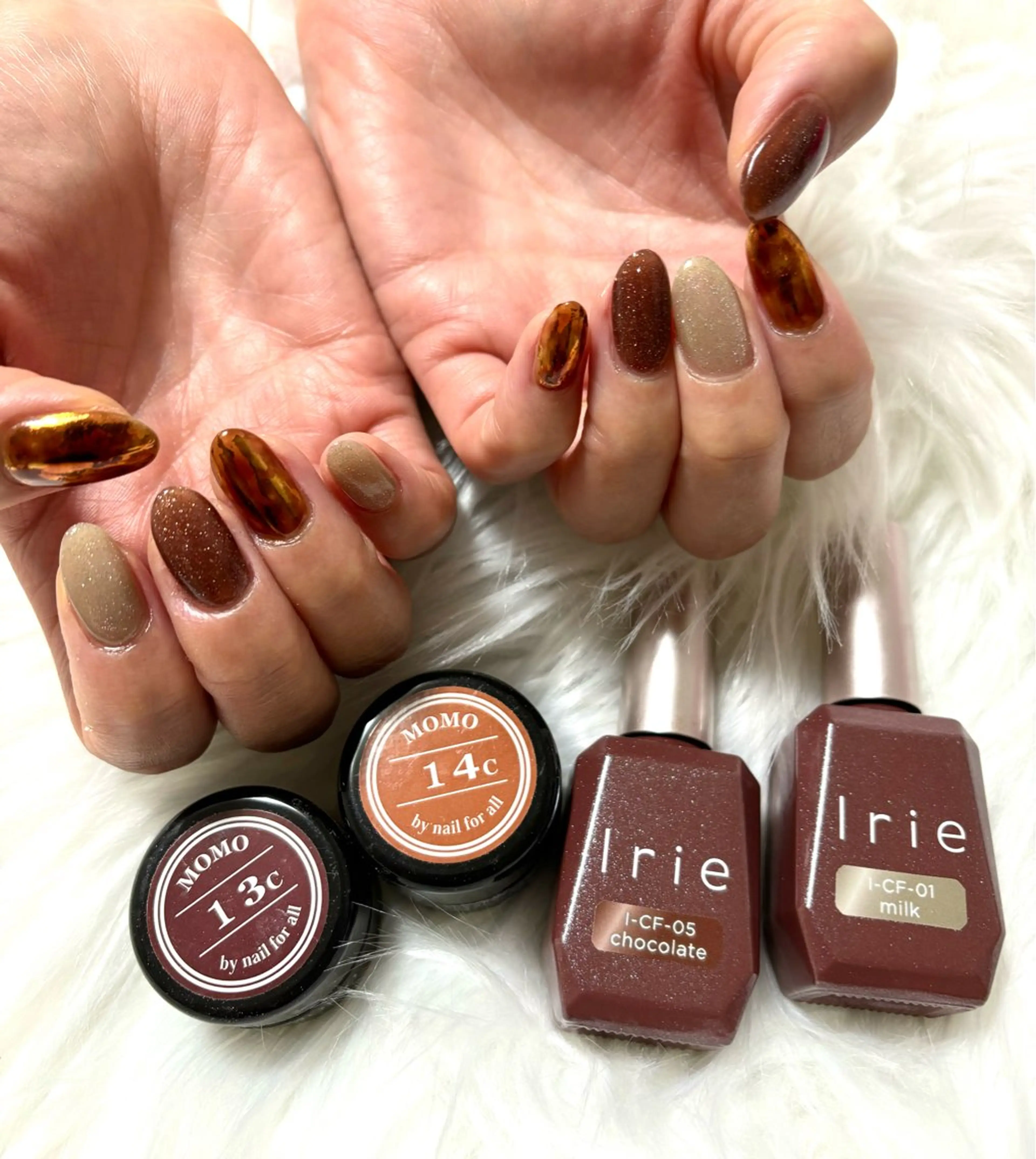 ネイル ハンドネイル nail salon HIRUKANAのネイルデザイン