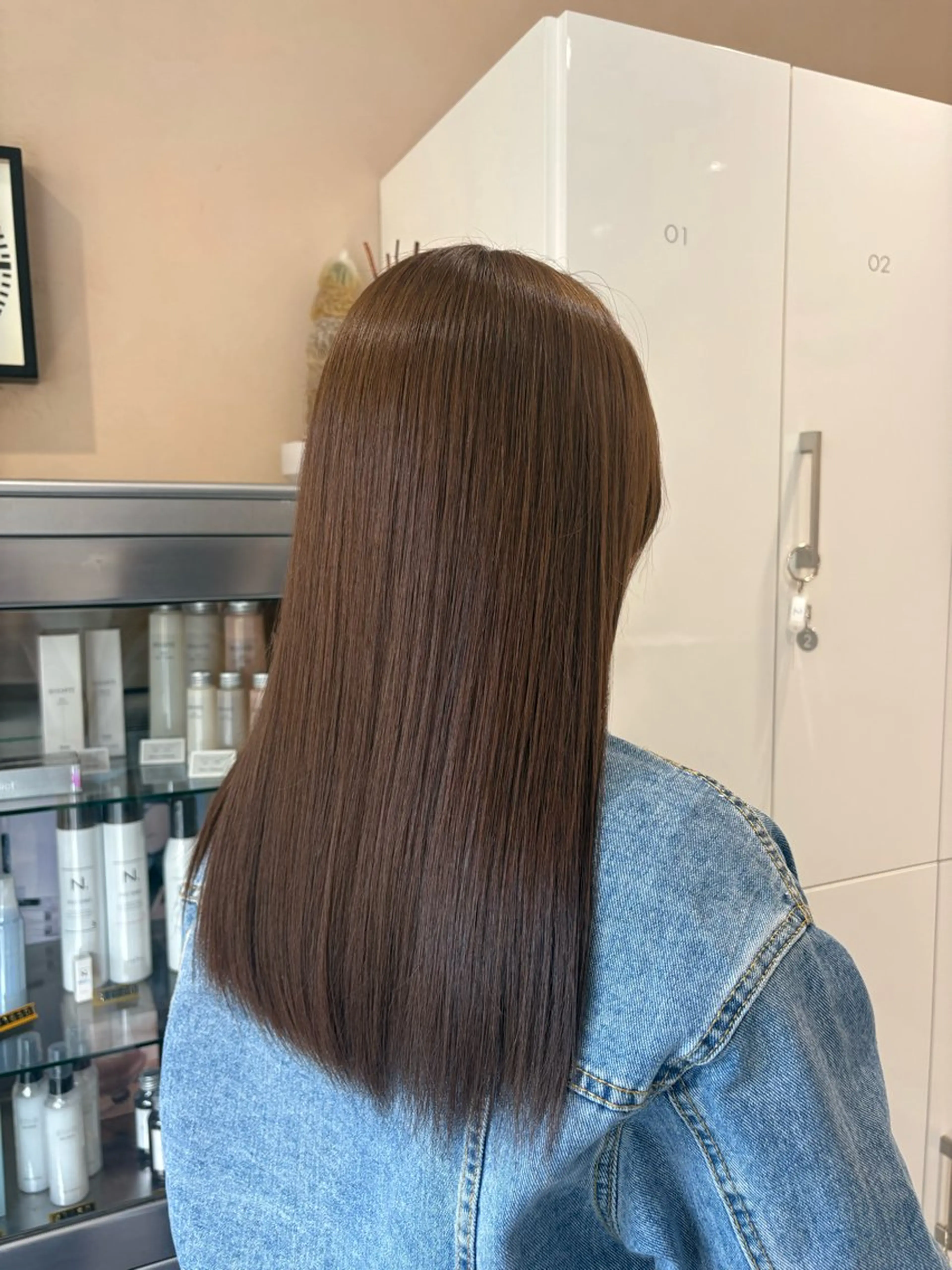 カラー ヘアカラー 池上 琉加のヘアスタイル