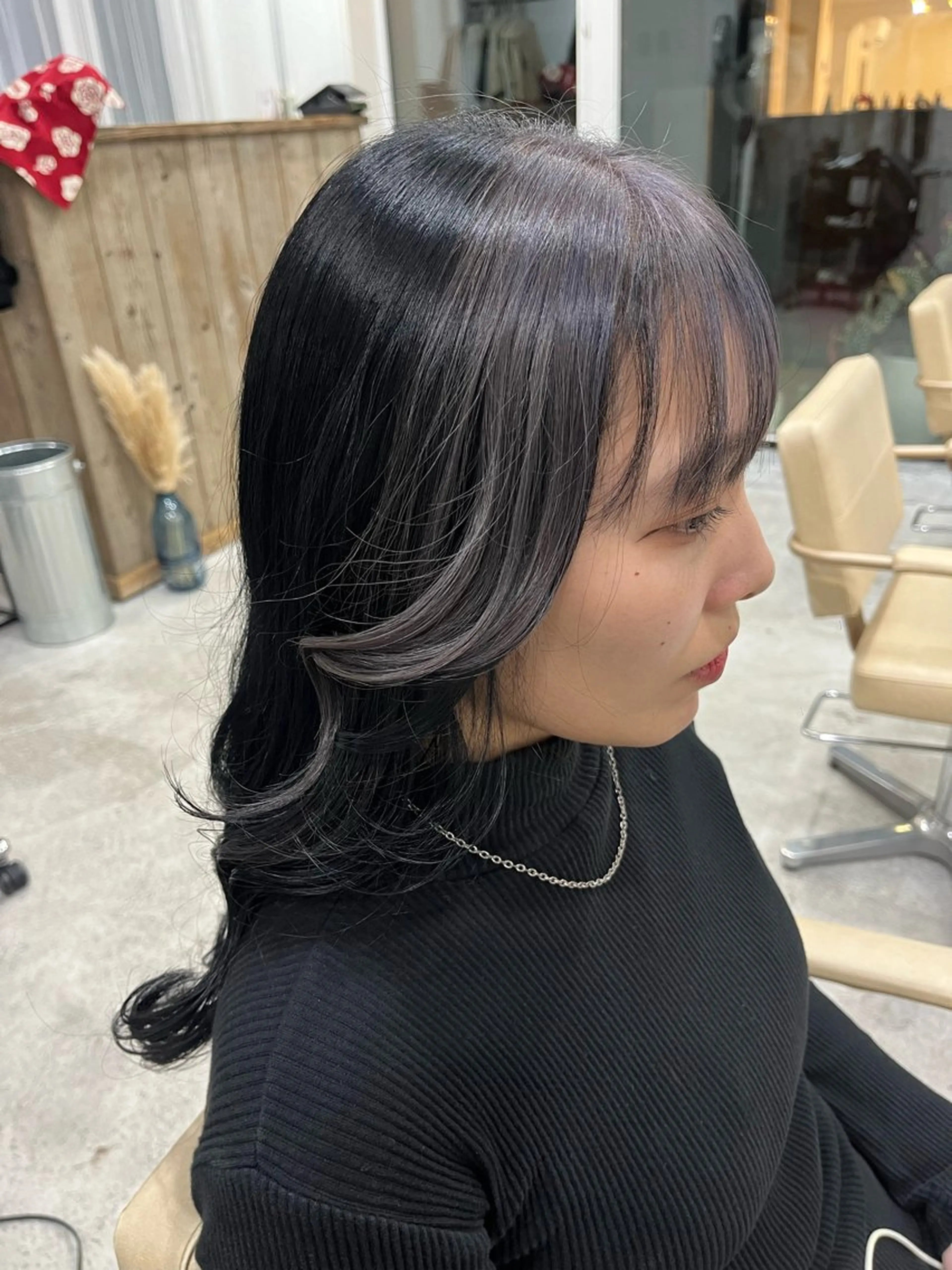 ロング カラー ヘアアレンジ 【Plug】 🍁Kaede🍁のヘアスタイル