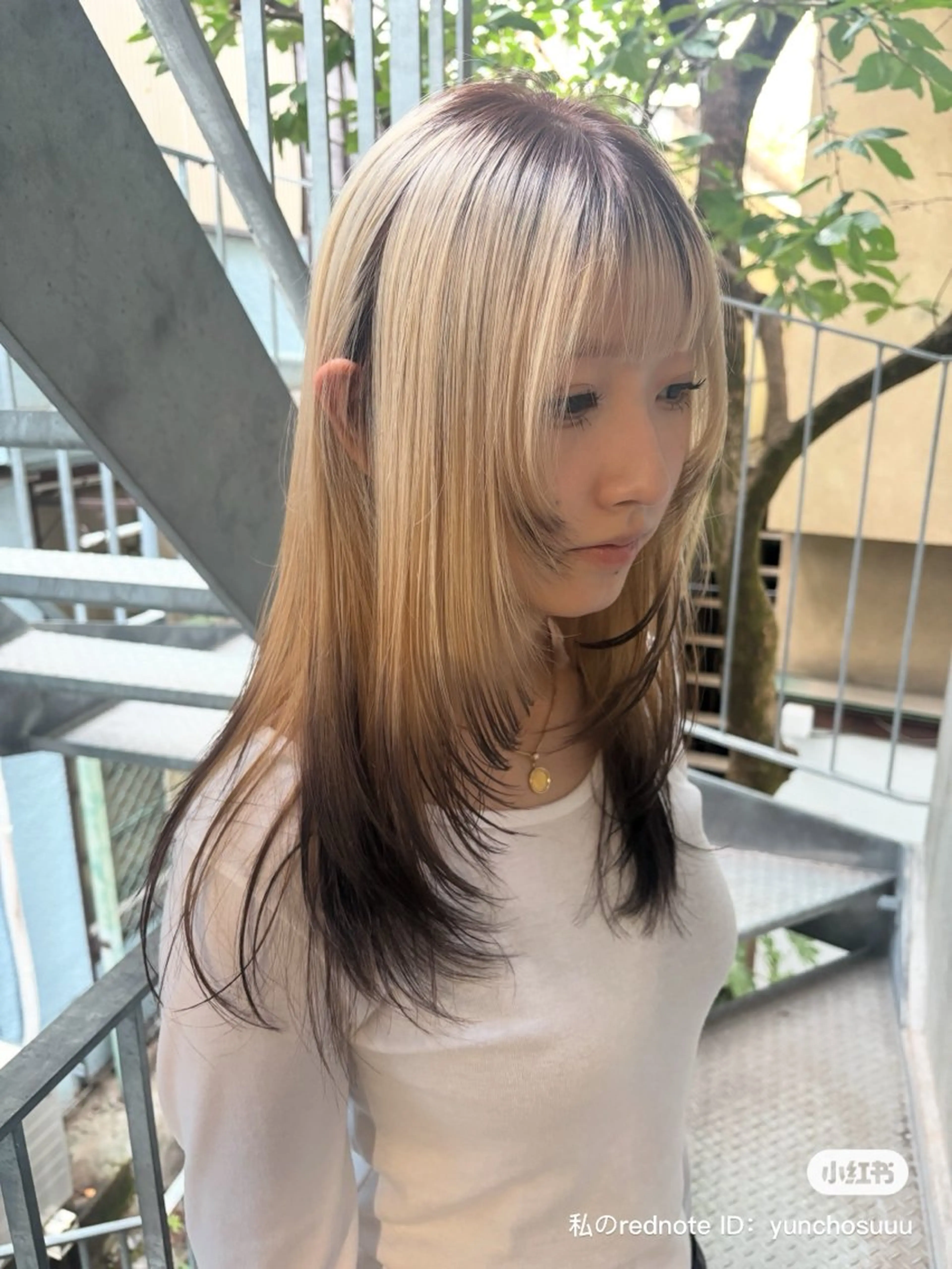 セミロング カラー カット ヘアカラー トリートメント yuuna/ ハッシュカット🎀のヘアスタイル