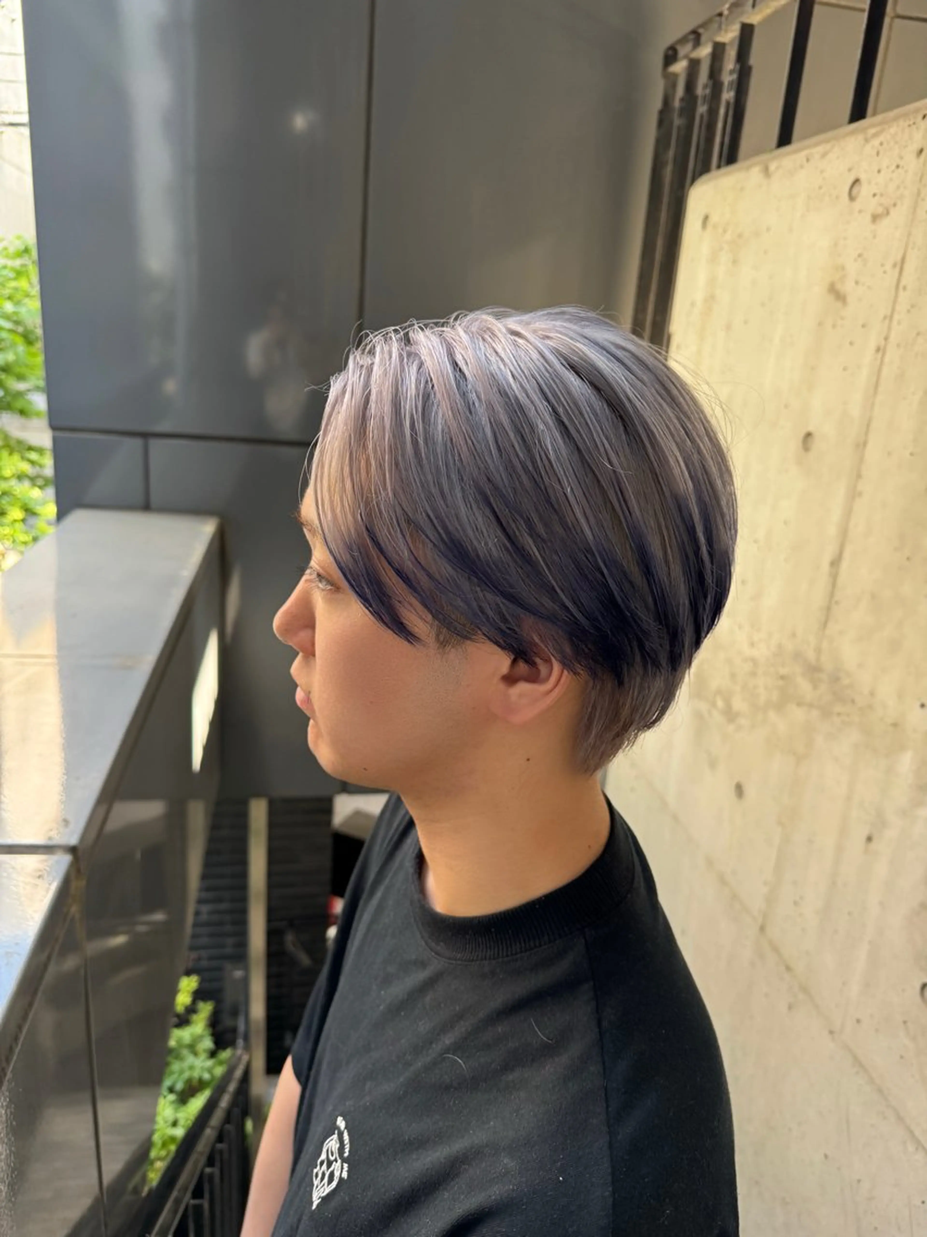 カラー メンズ カット ヘアカラー トリートメント 河野 悠のヘアスタイル