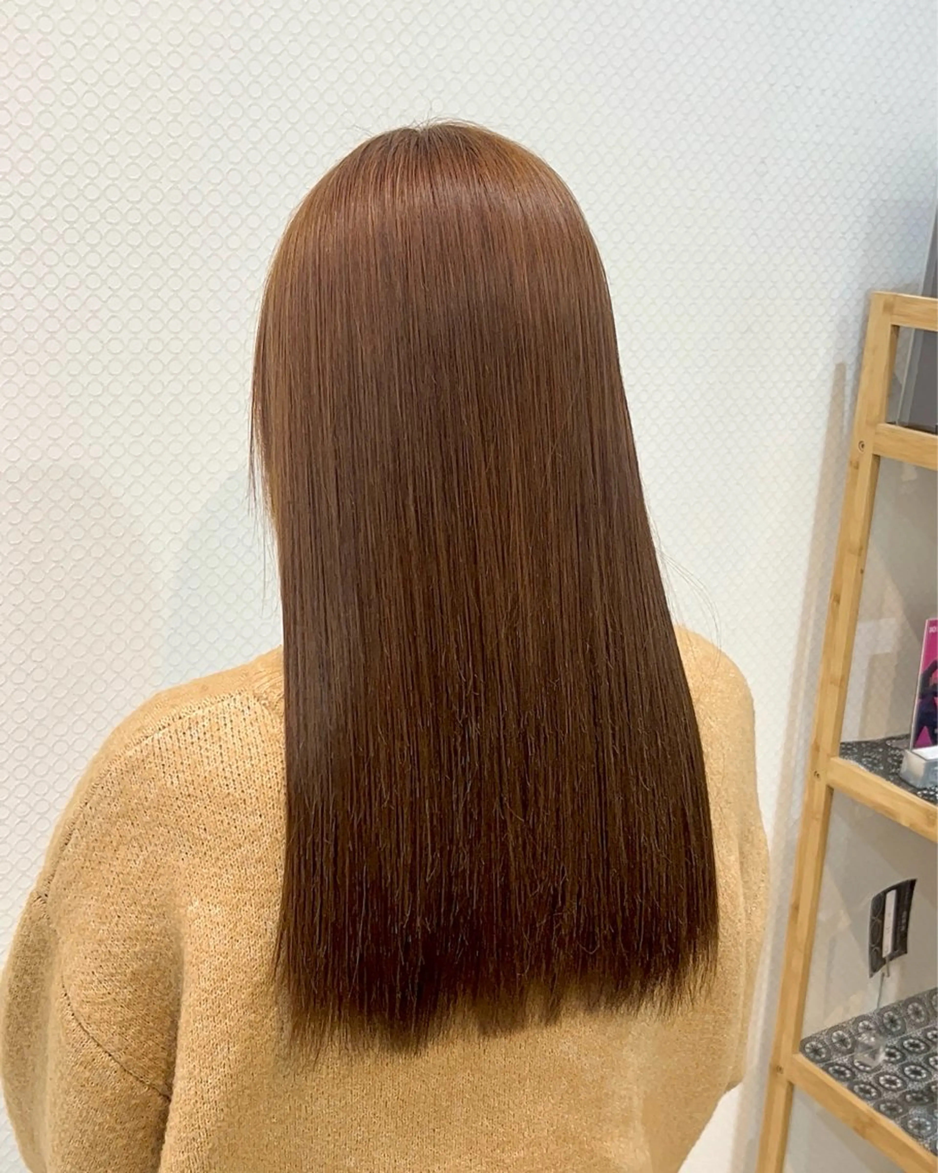 ロング カラー ブリーチ ブラウンカラー ダブルカラー ブリーチなしカラー オレンジ ヘアカラー 大竹里旺/belle /インナーカラーのヘアスタイル