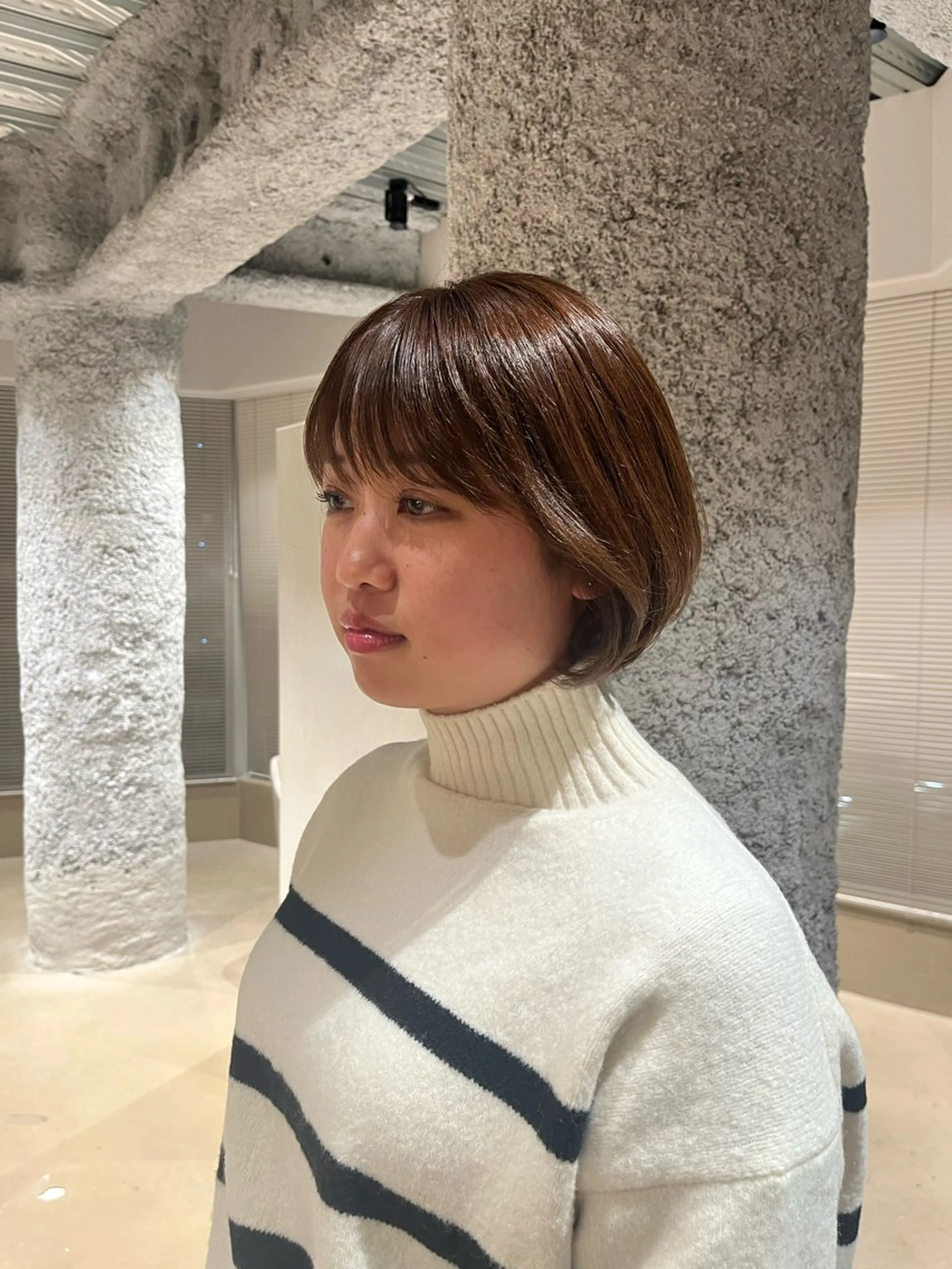 ショート カラー カット無料内田 海香のヘアスタイル