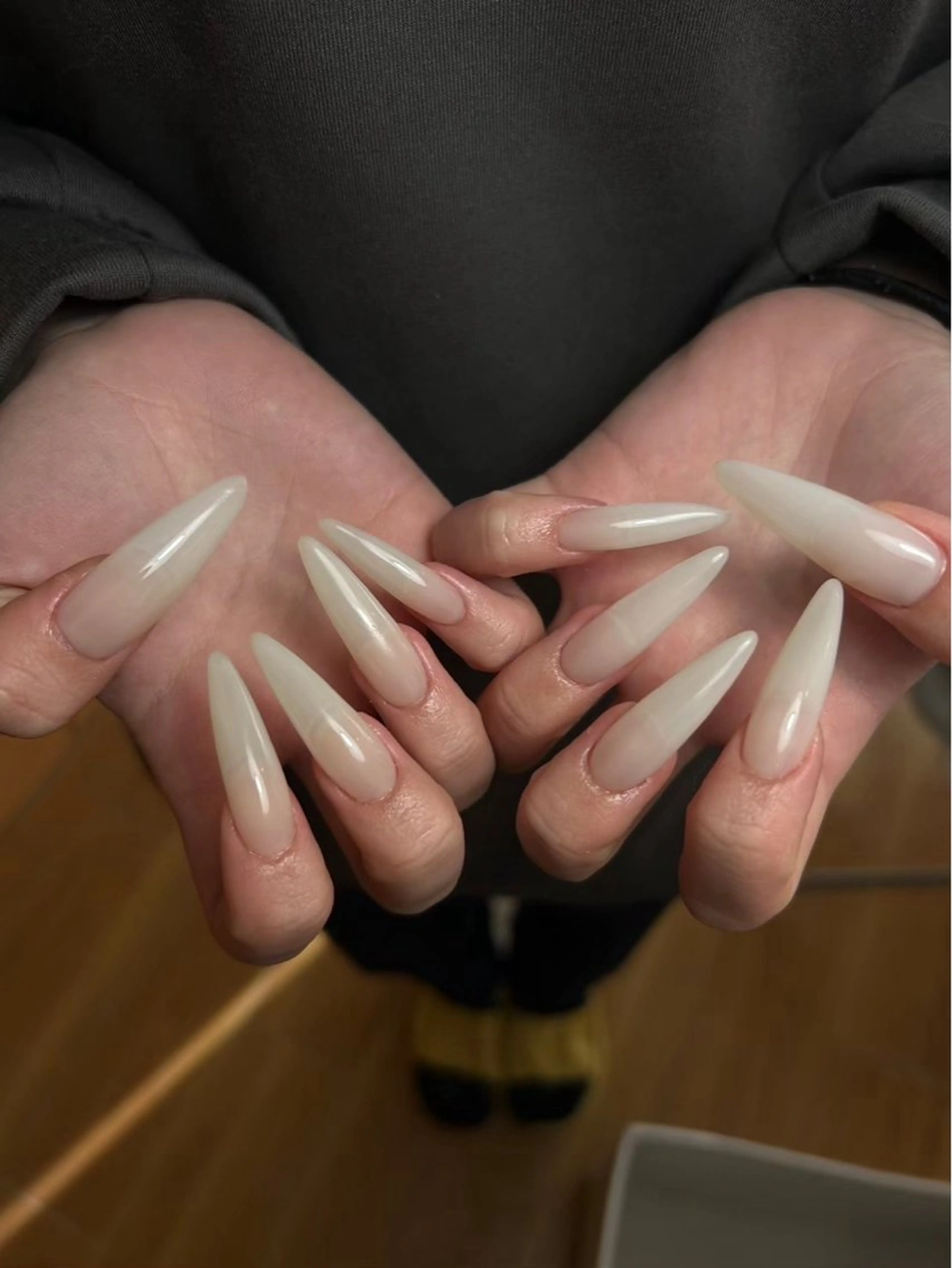 【‧✧̣̥̇‧オフ/ケア‧✧̣̥̇‧】長さだしワンカラーの写真