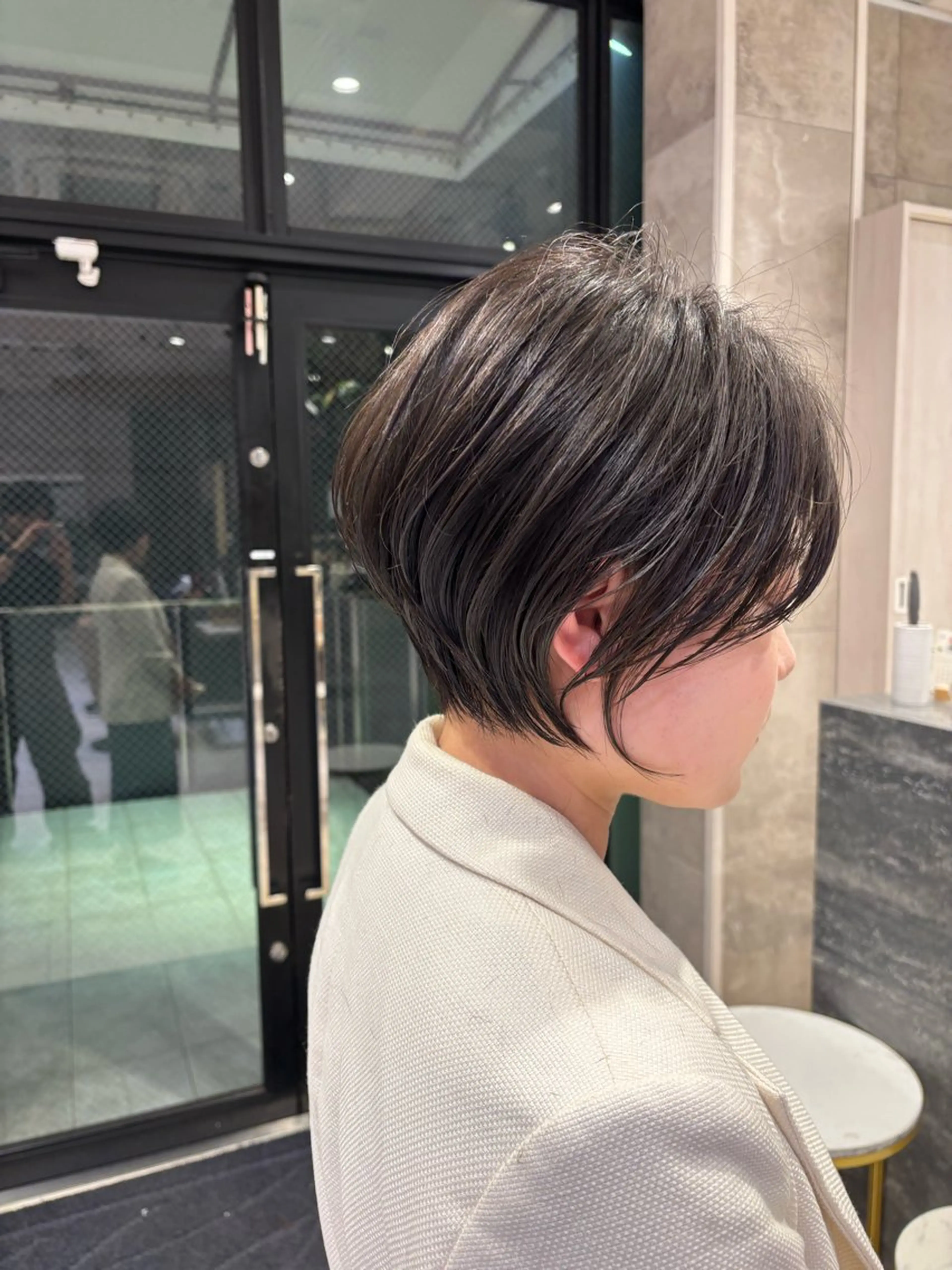 ショート カット トリートメント ヘアセット 似合わせショート特化 /カットモデル/荒砂のヘアスタイル