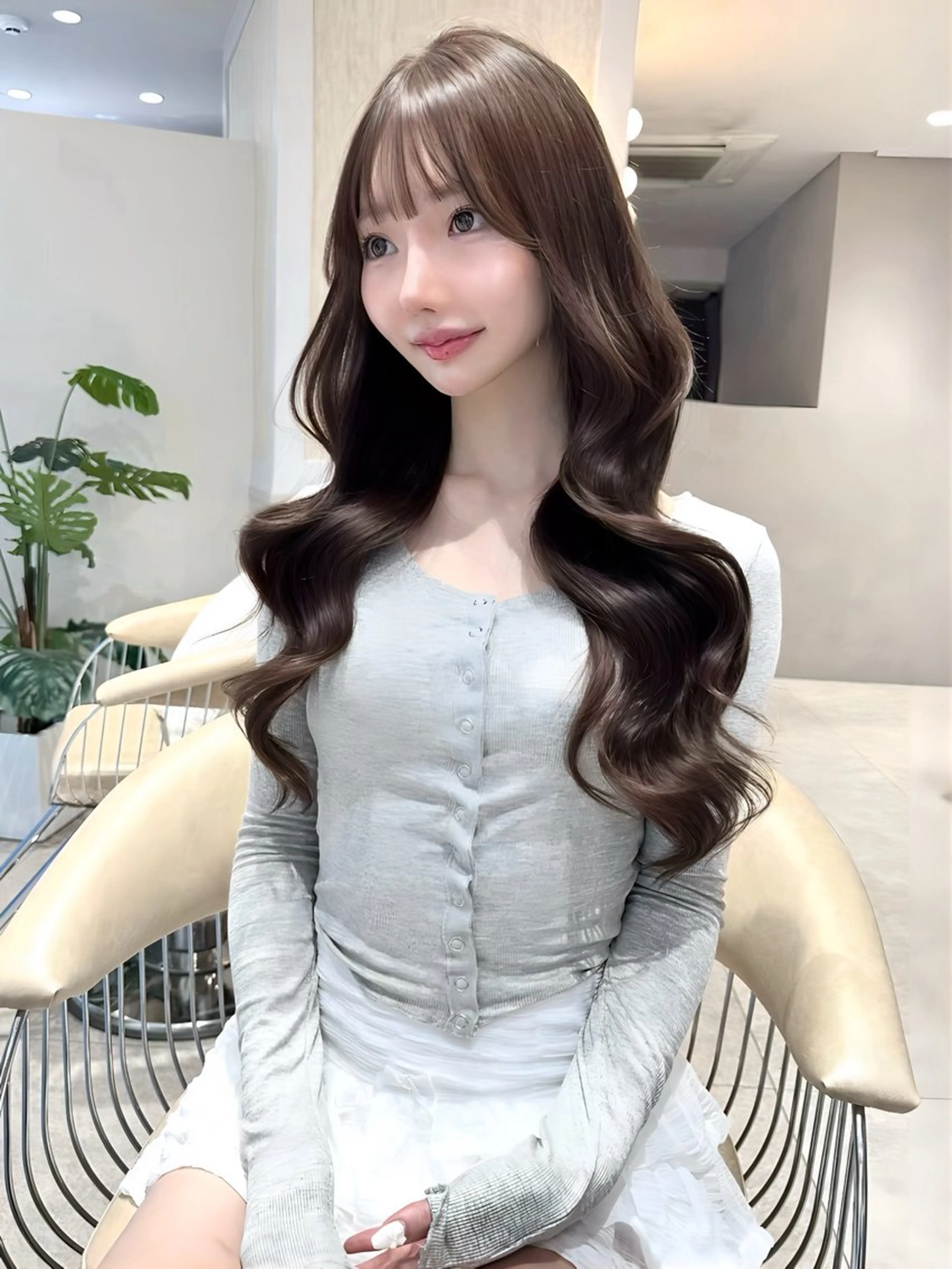 ロング カラー ♡Yoshino♡ 色っぽトレンドヘアのヘアスタイル