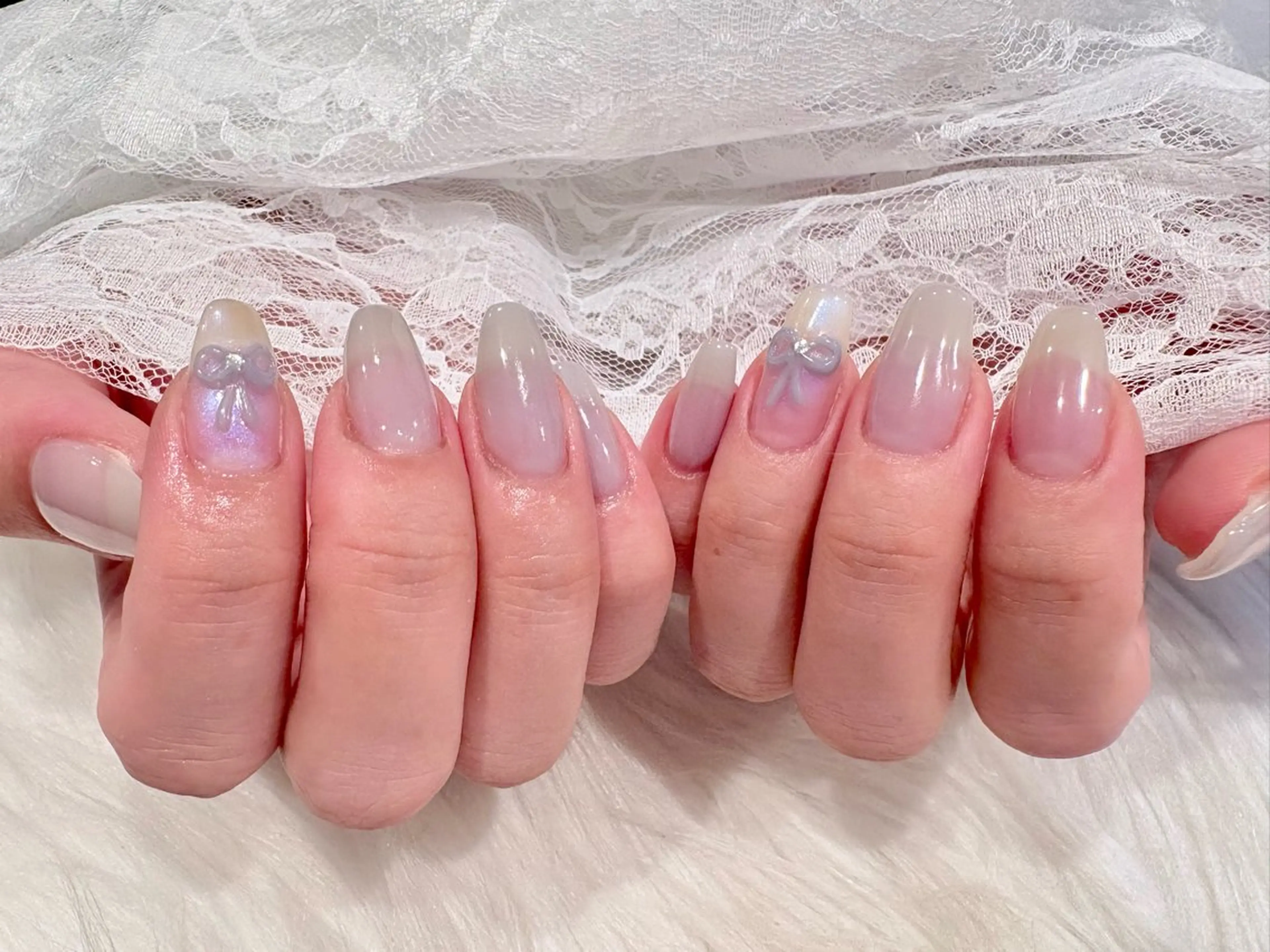 【アート2本】シンプルネイル【オフなし】の写真