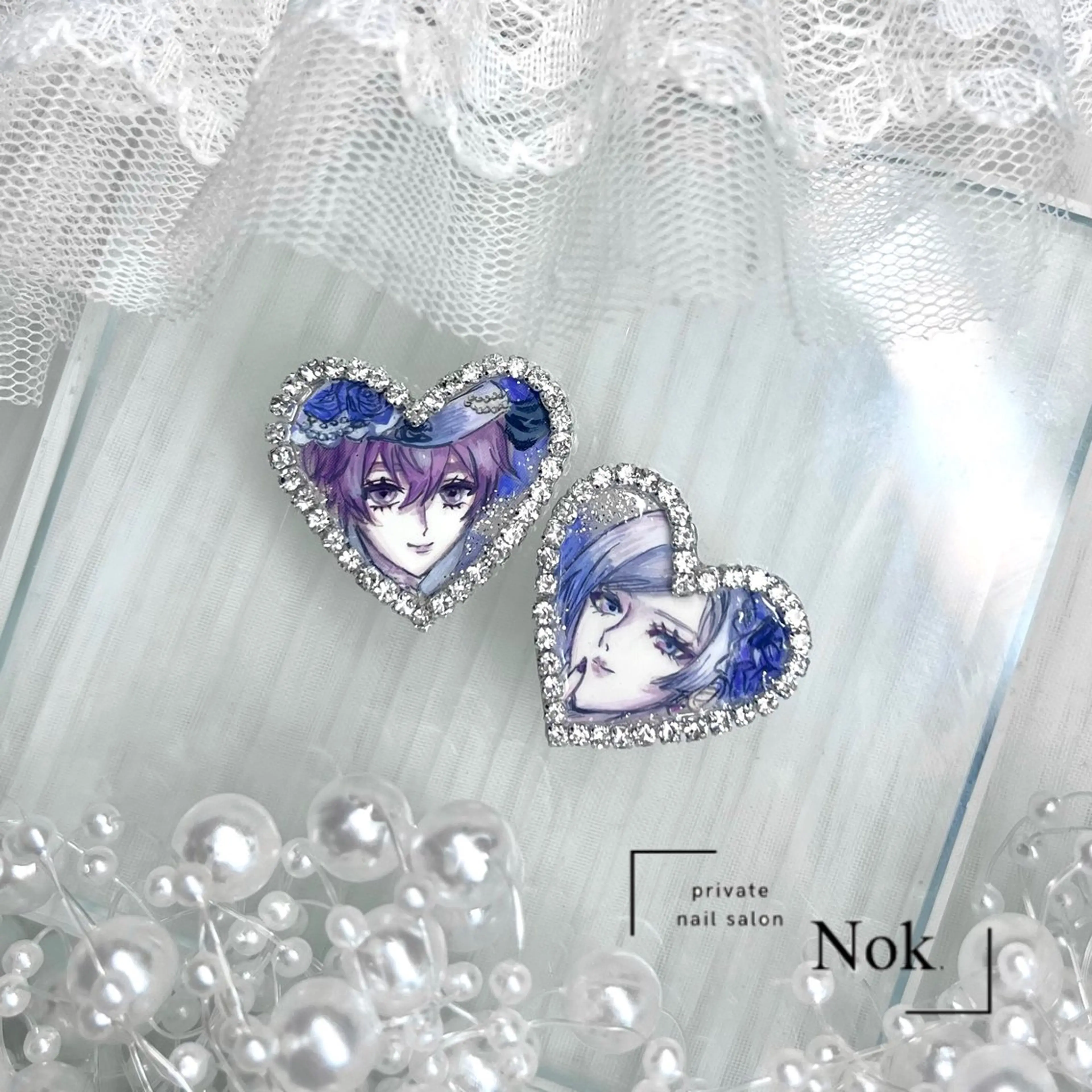 ネイル キラキラネイル ハンドネイル 池袋痛ネイル Nok. 渡辺のネイルデザイン