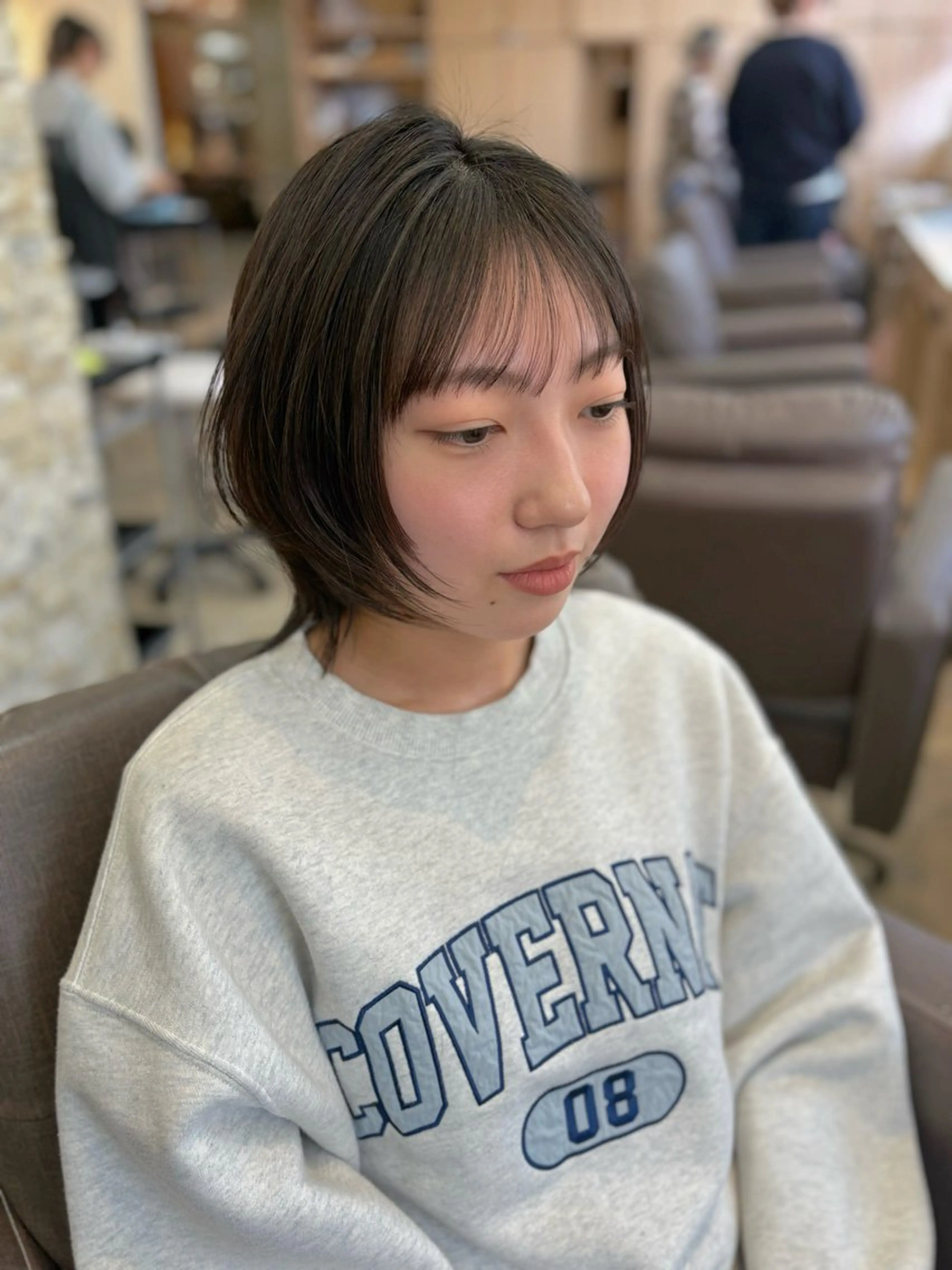 ミディアム 宮田 龍斗のヘアスタイル