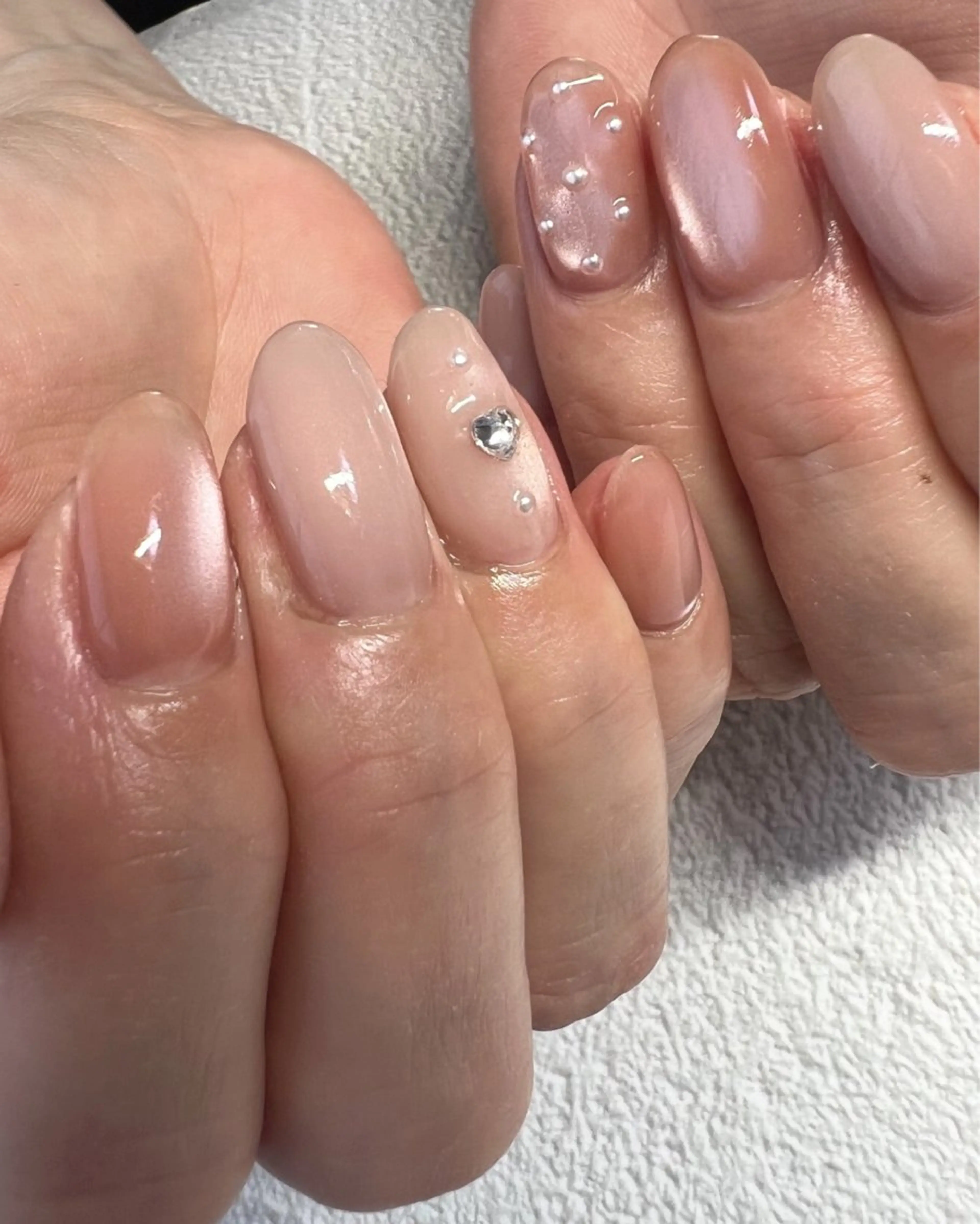 ネイル ピンク ハンドネイル ハンドケア YAMAGUCHI MIHIのネイルデザイン