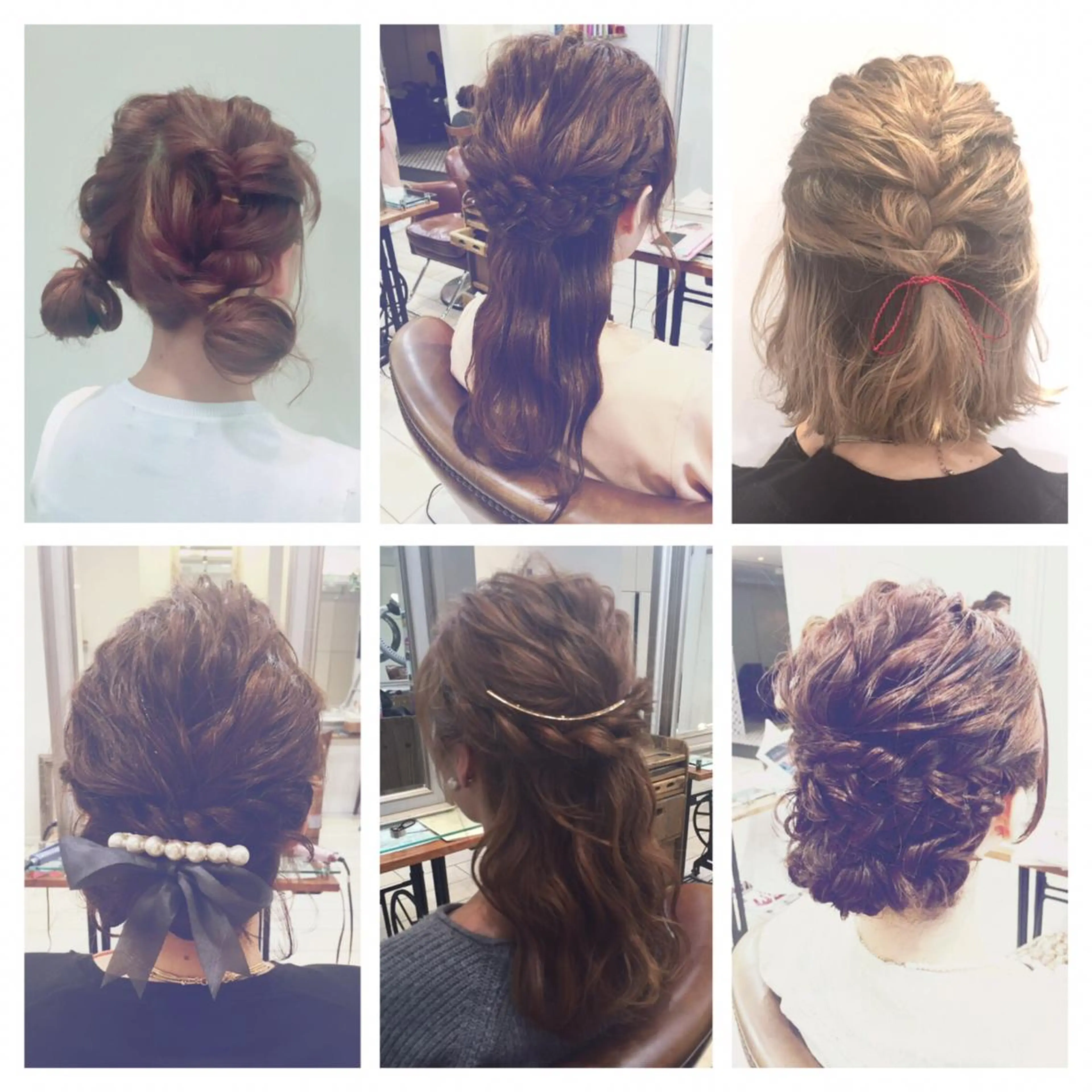 ヘアアレンジ 透明感・艶カラー/ 坂田友梨奈のヘアスタイル