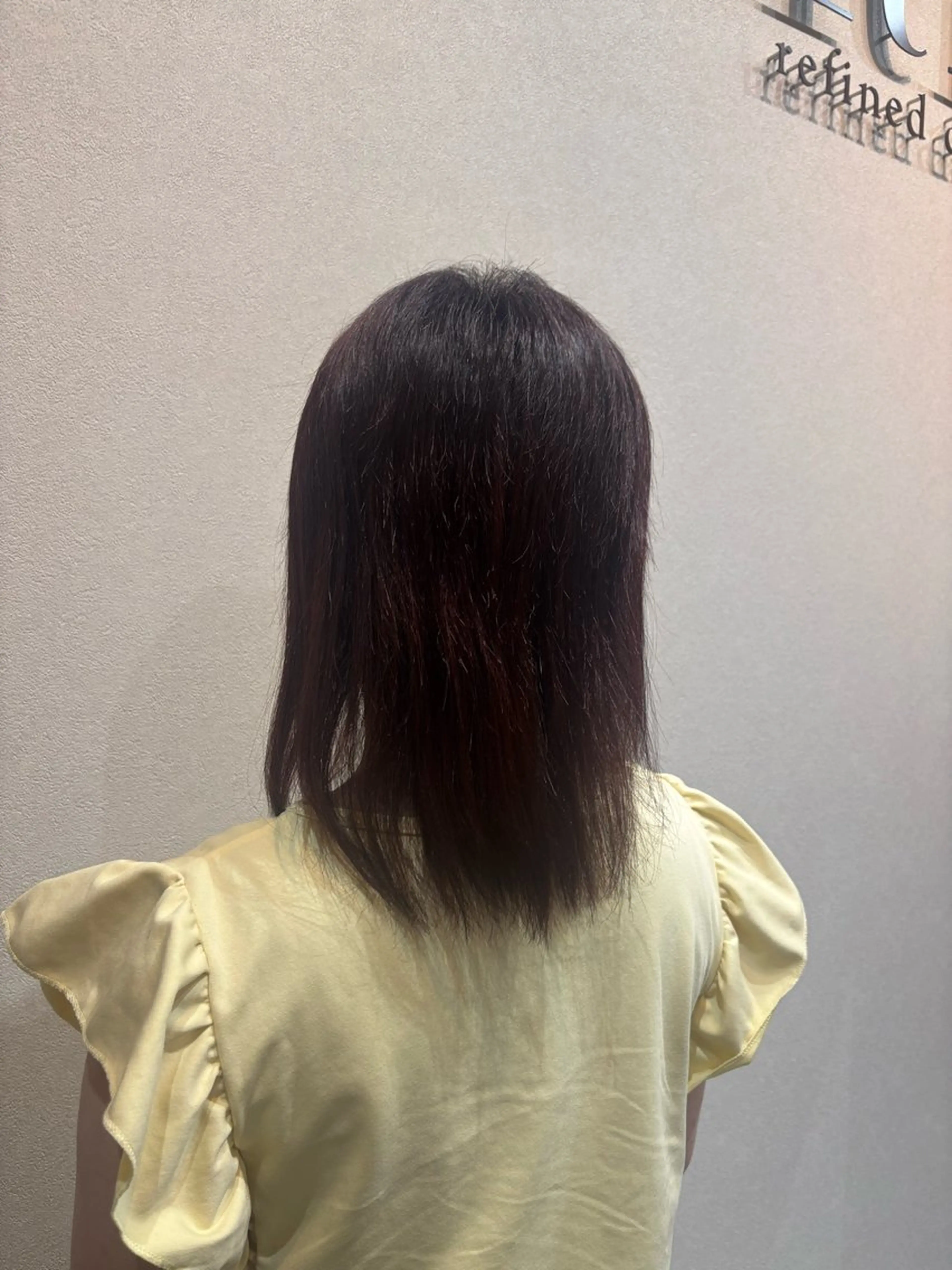 ミディアム 片桐 沙和のヘアスタイル
