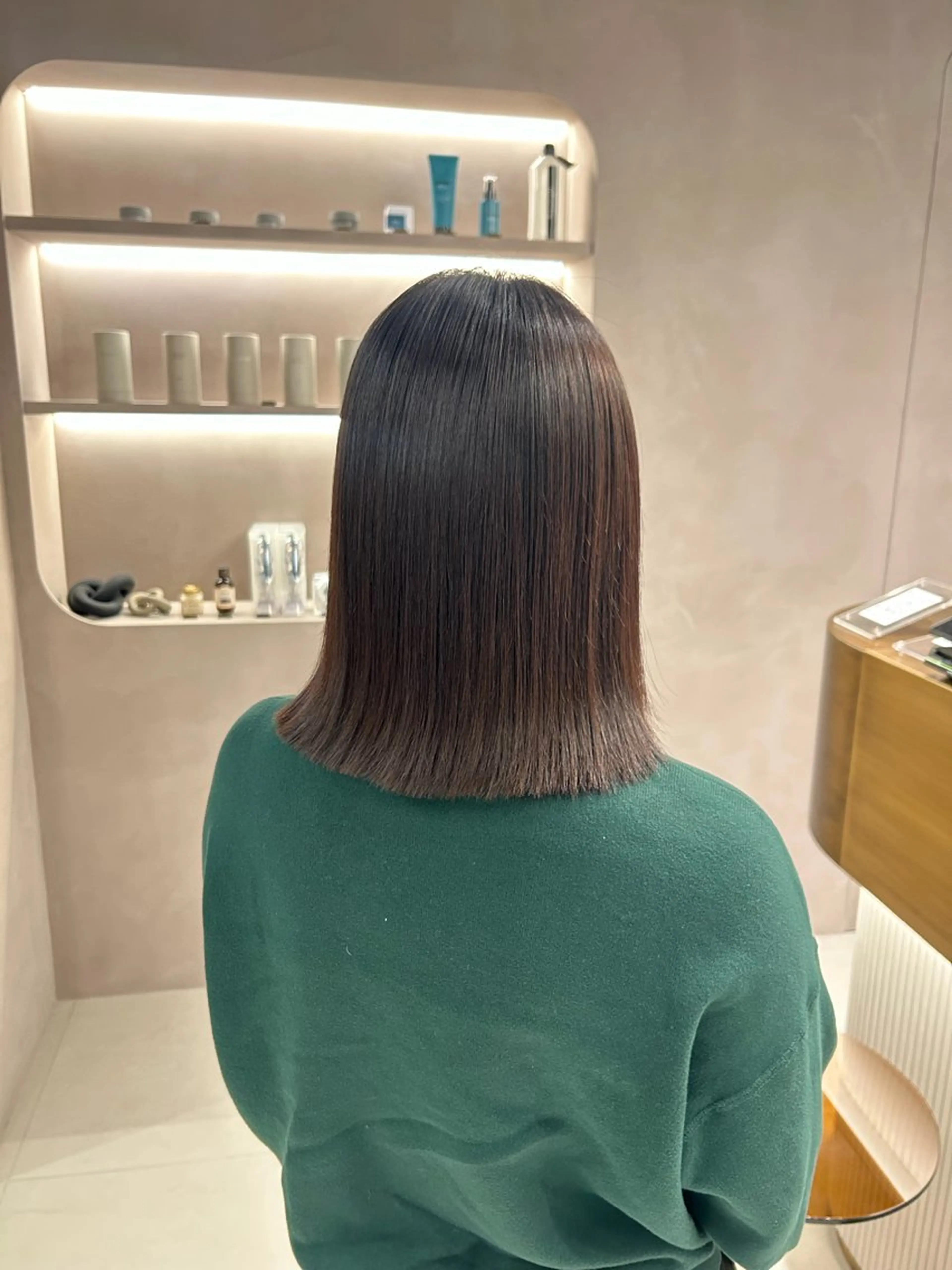 ミディアム カラー 【透明感カラー】 harunaのヘアスタイル