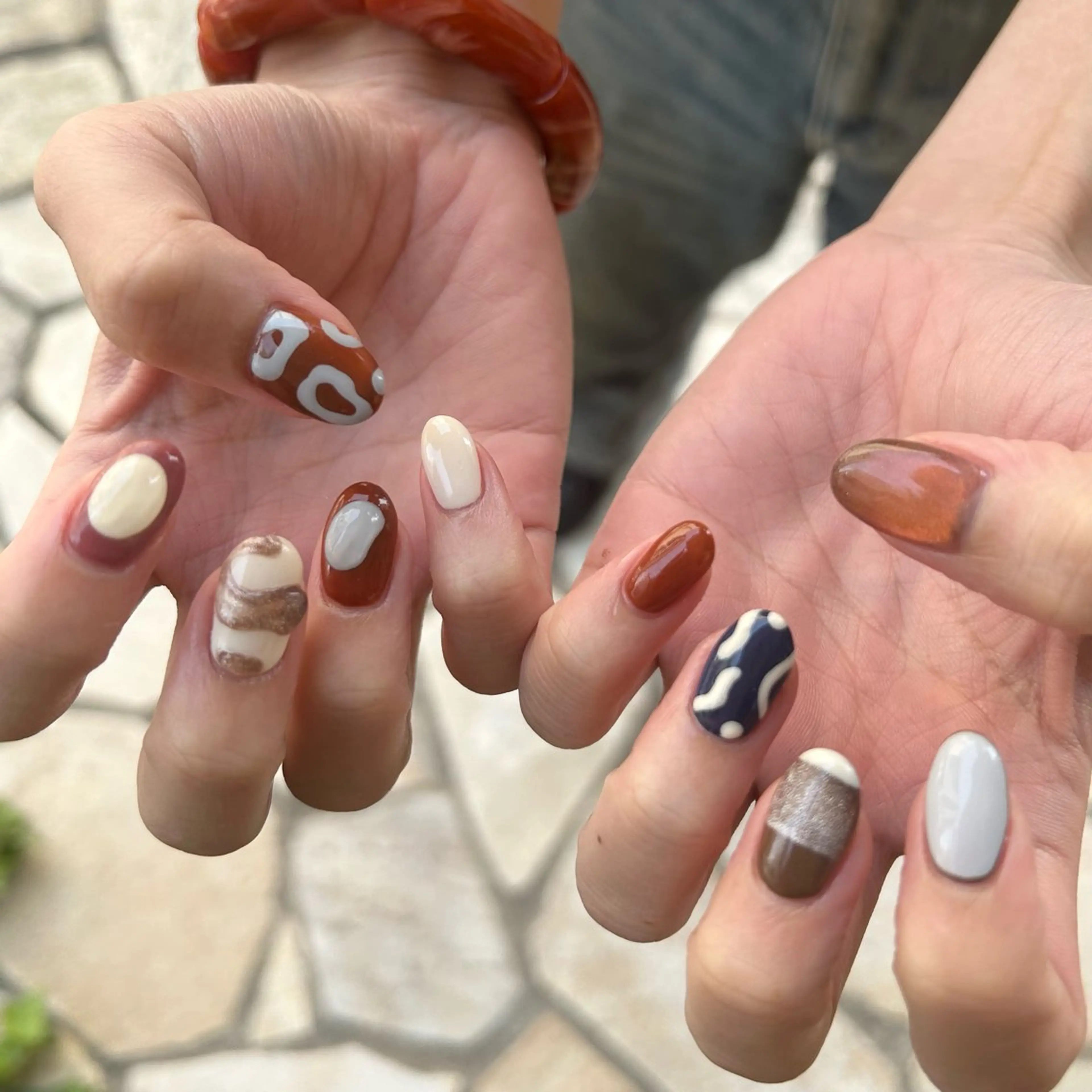 ネイル アートネイル 持ち込み 野口 姫和のネイルデザイン