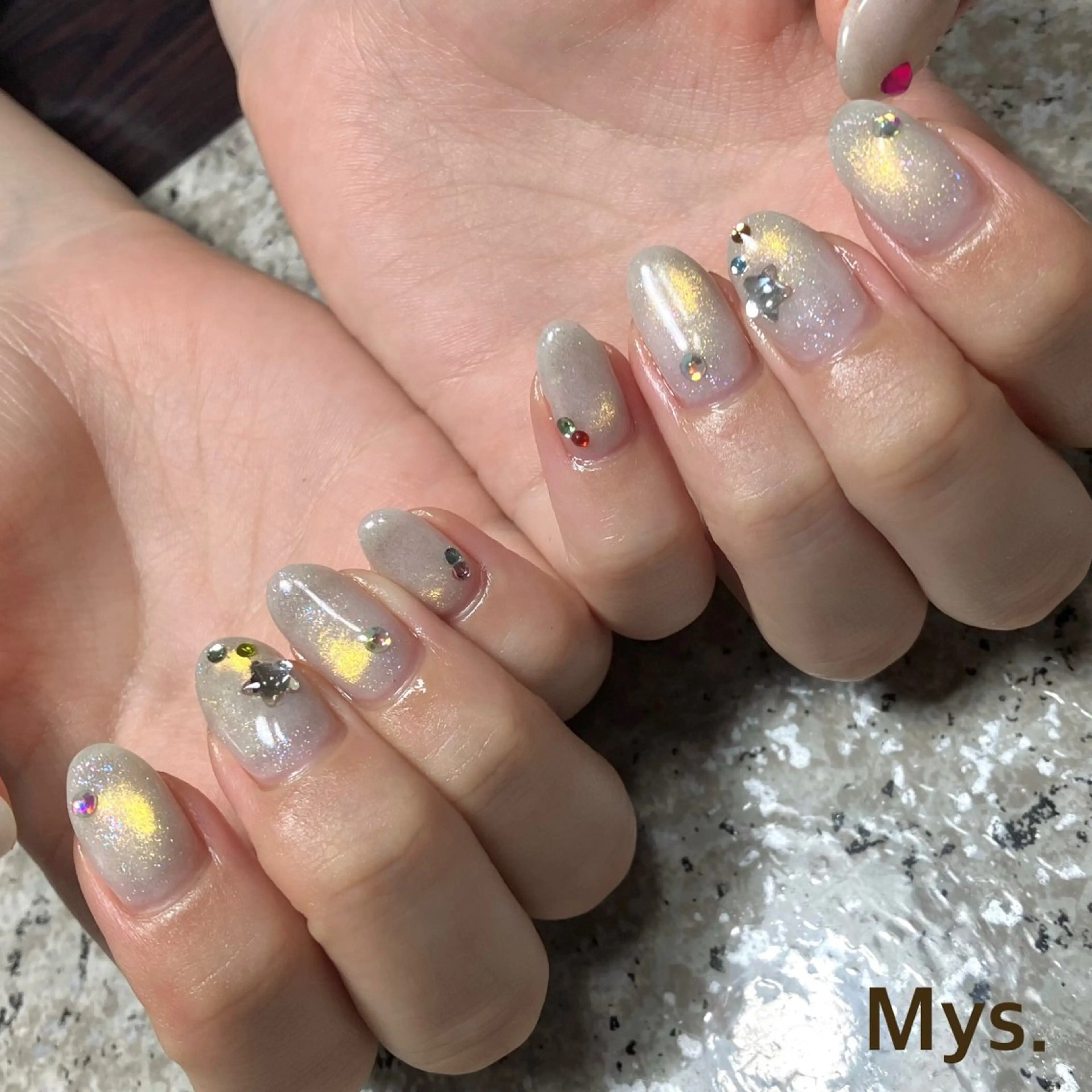 ネイル ハンドネイル Mys. 三上紗紀のネイルデザイン