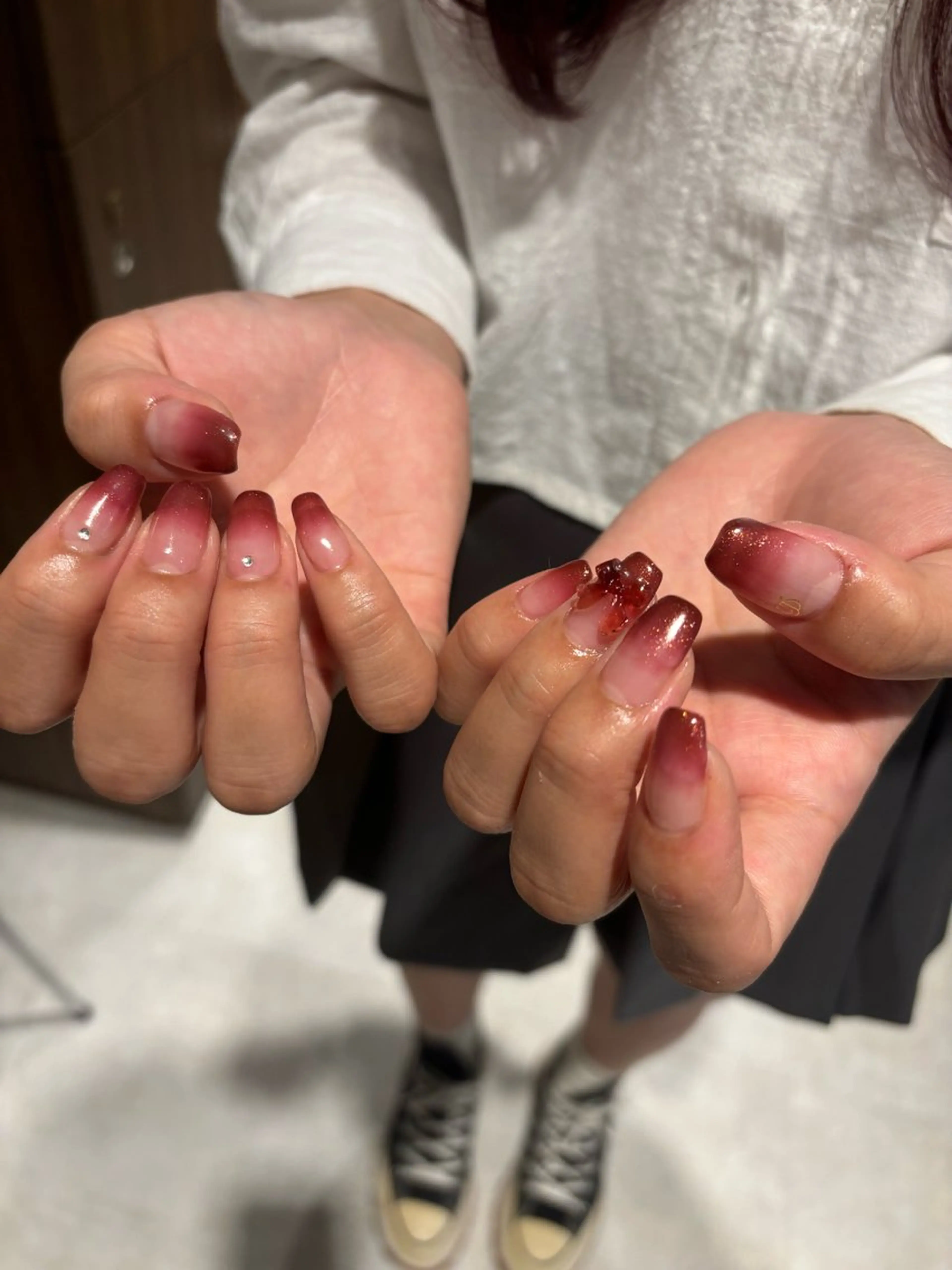 ネイル ストーンネイル LICO HAIR＆RELAXATION所属・Lico Ryoのネイルデザイン