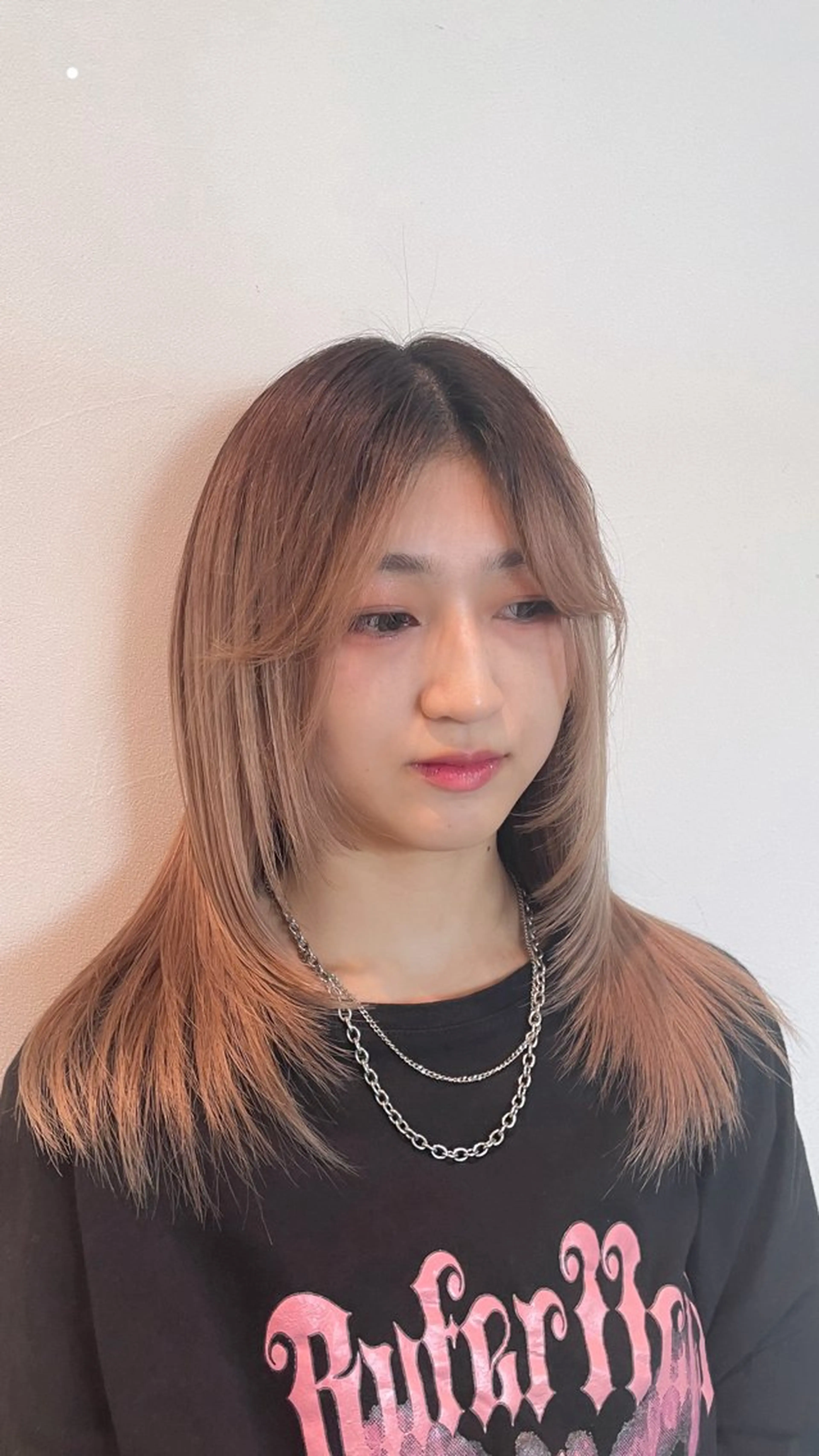 ロング 顔周りカット レイヤーカット IT by ALBUM“ZEN“のヘアスタイル