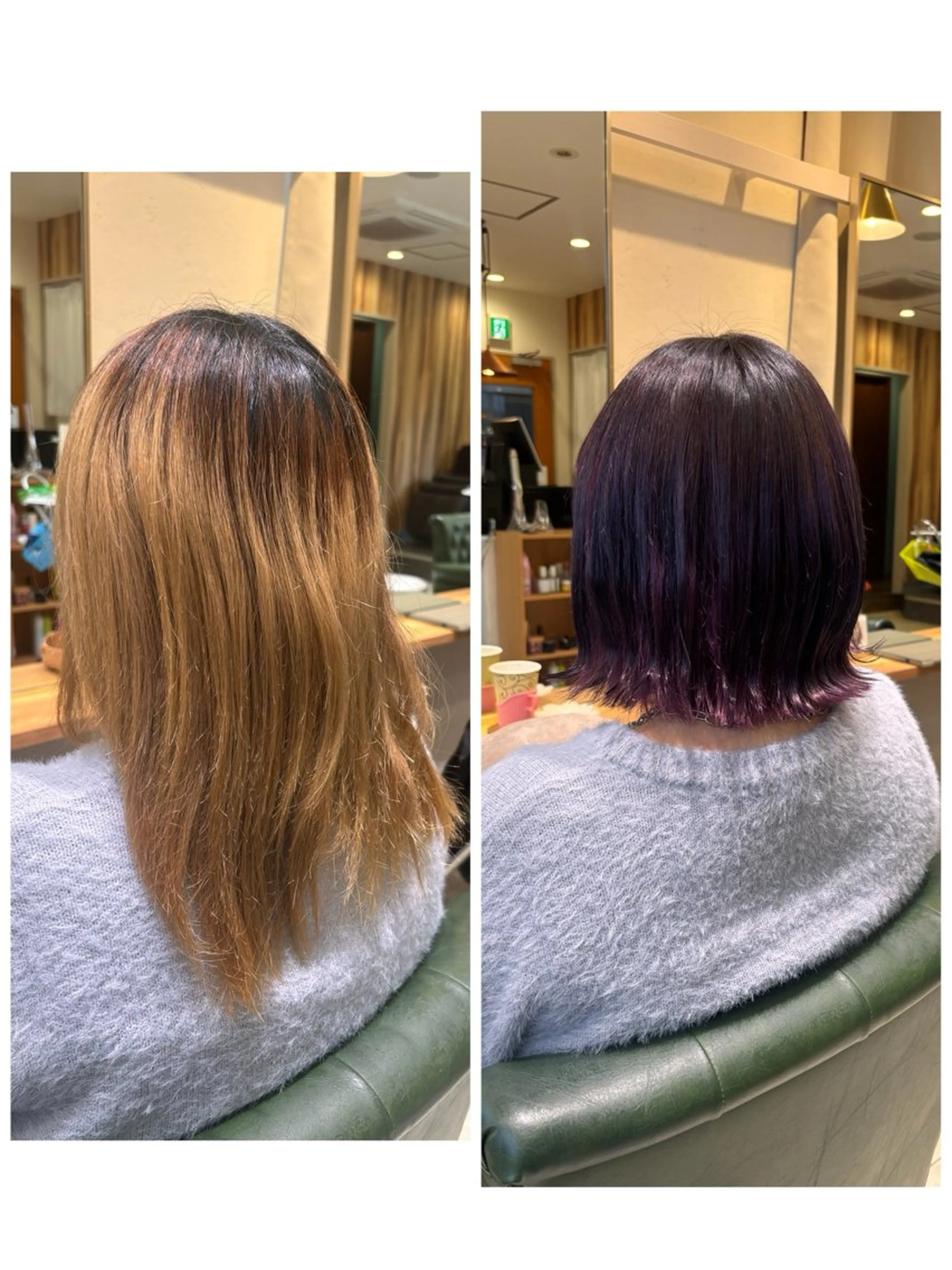 ショート ヘアカラー laffin❁ななみ /パーマスタイルのヘアスタイル