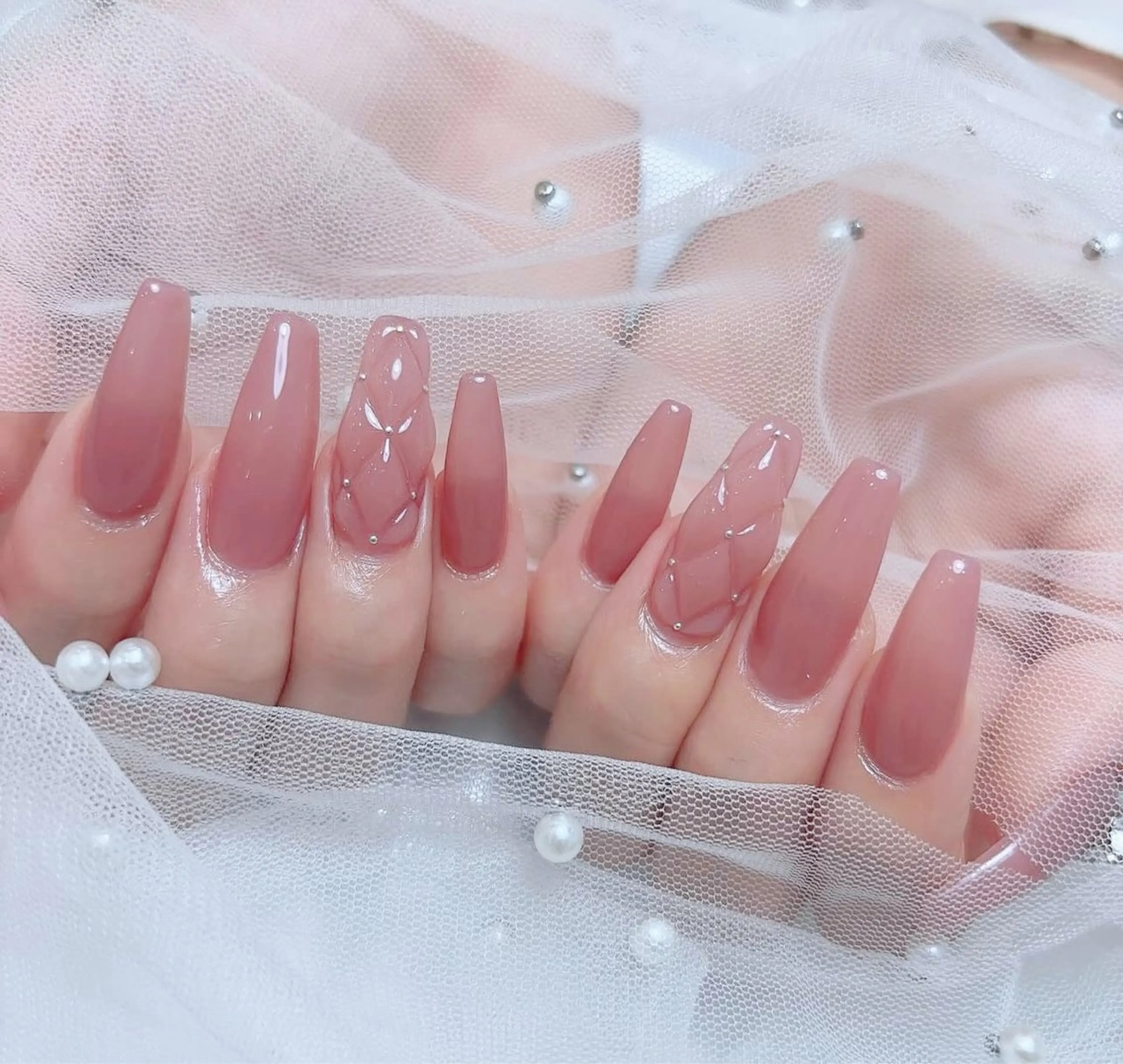 ネイル ハンドネイル ╹◡╹Mimoミモ Eye&Nailのマツエク・マツパデザイン