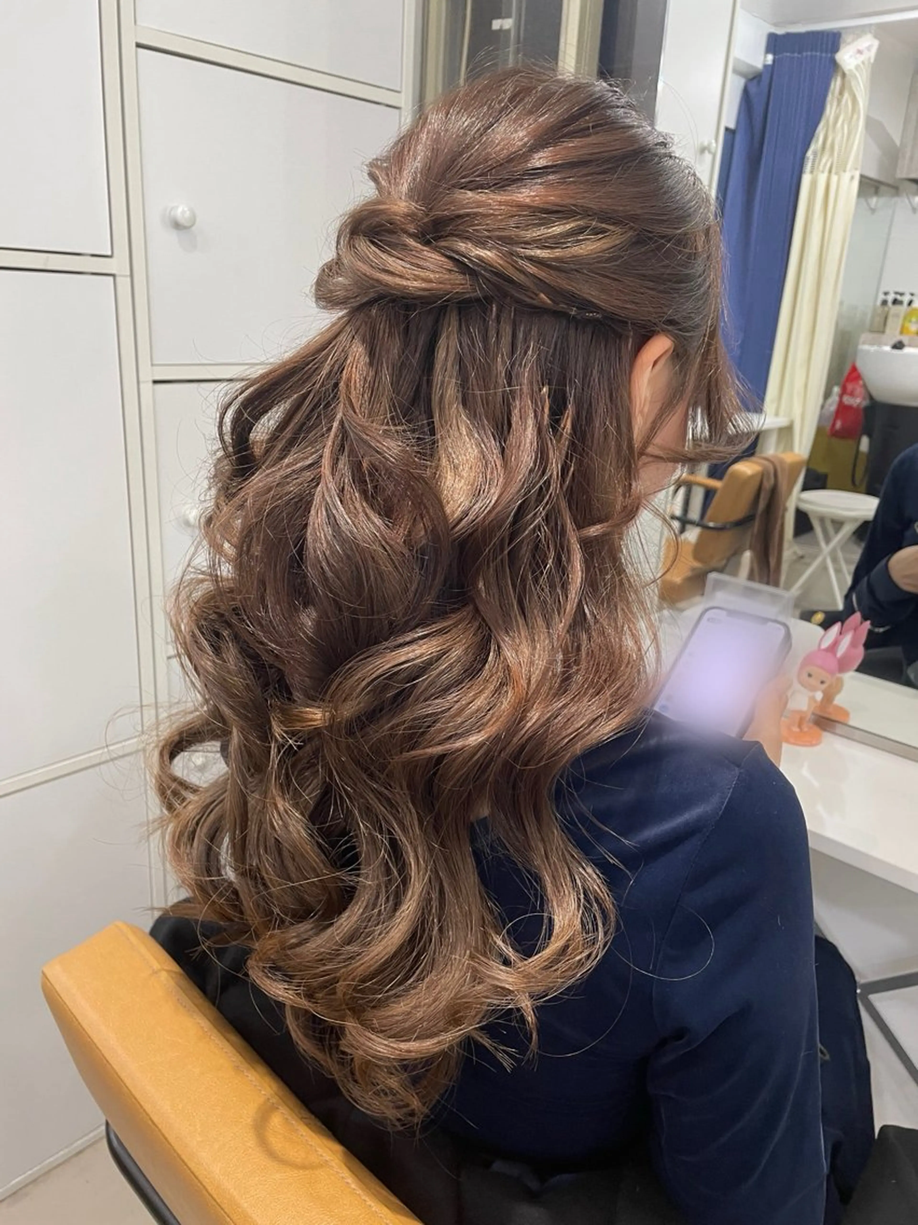 ヘアアレンジ ヘアセット 佐野 優美子のヘアスタイル