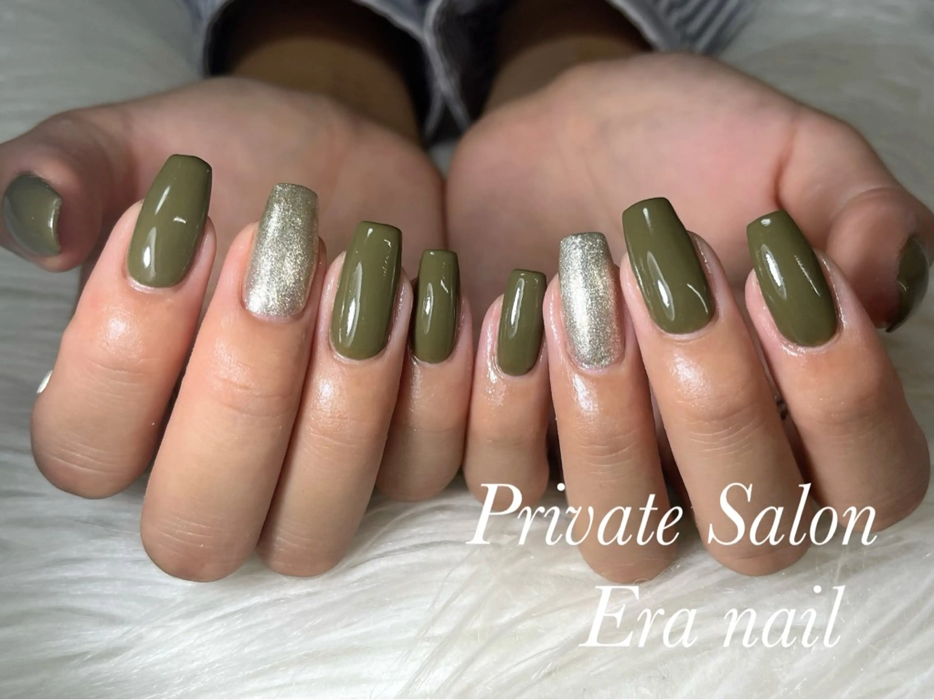 ネイル ワンカラーネイル ハンドネイル Era nailのネイルデザイン