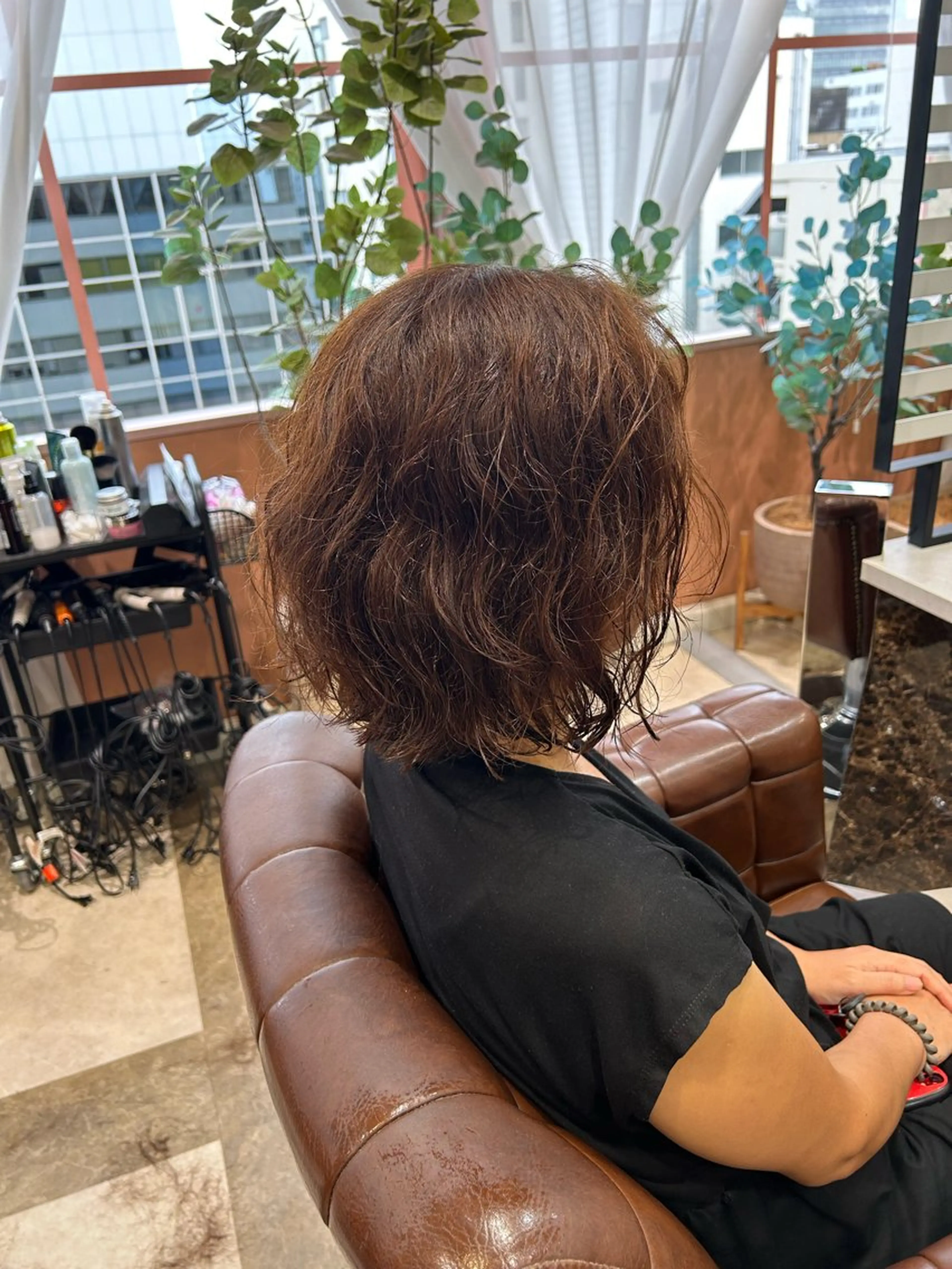ミディアム 中原 琴音のヘアスタイル
