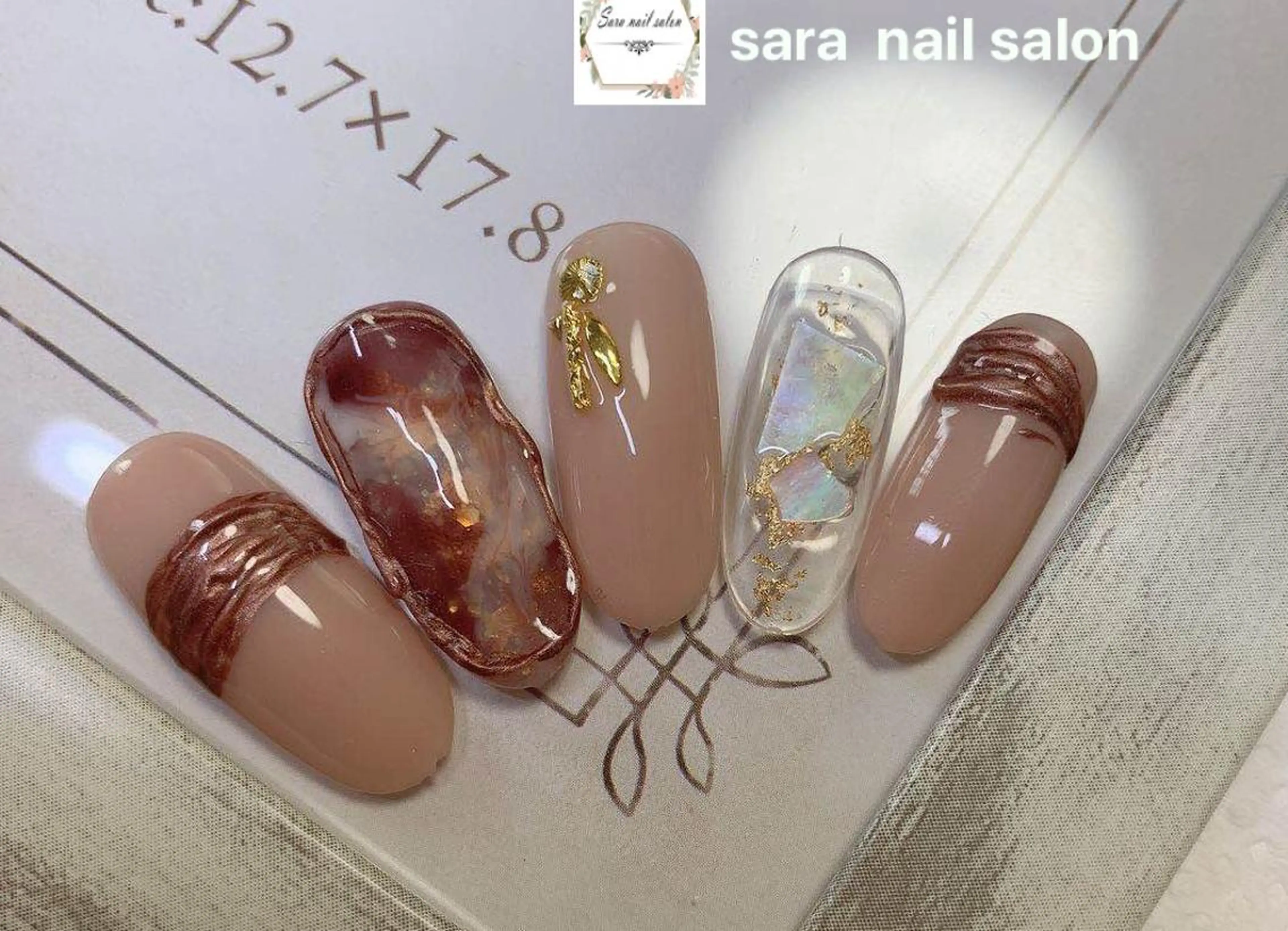 ネイル 小岩 Saraのネイルデザイン