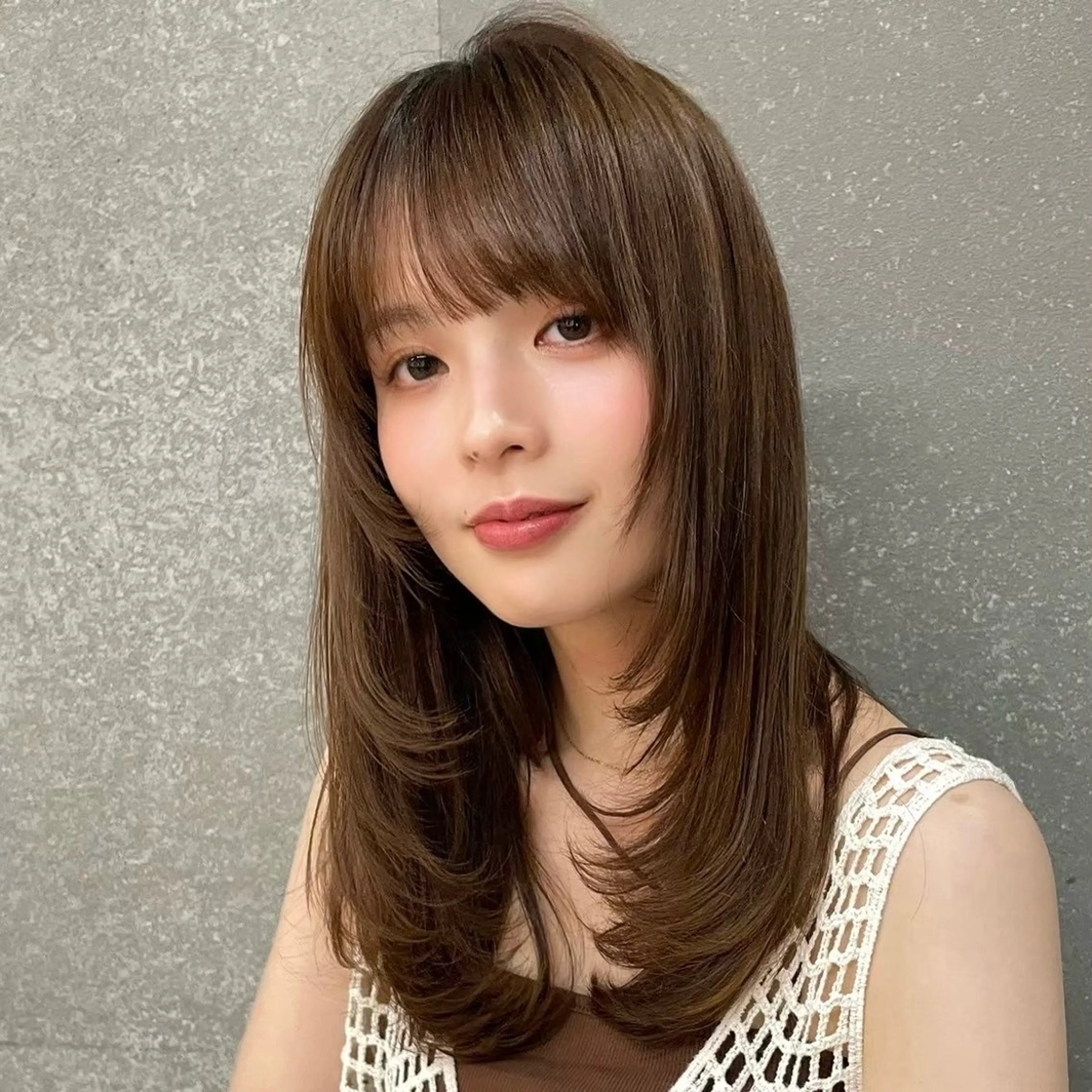 セミロング 🎀Rimi୨୧ ✨艶✨color🎀のヘアスタイル