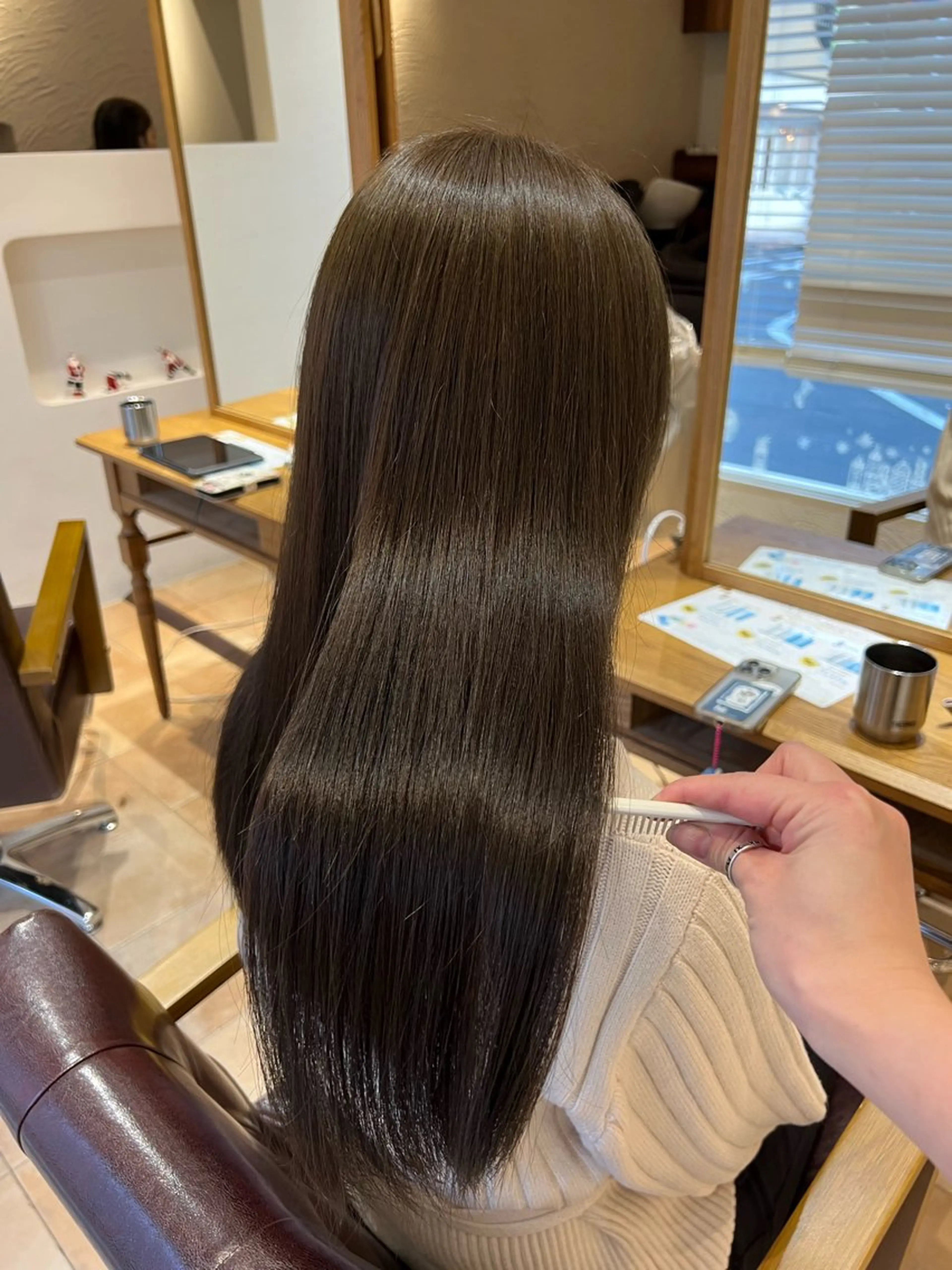 ロング カラー 🥀韓国ヘア🥀 宮津真菜のヘアスタイル