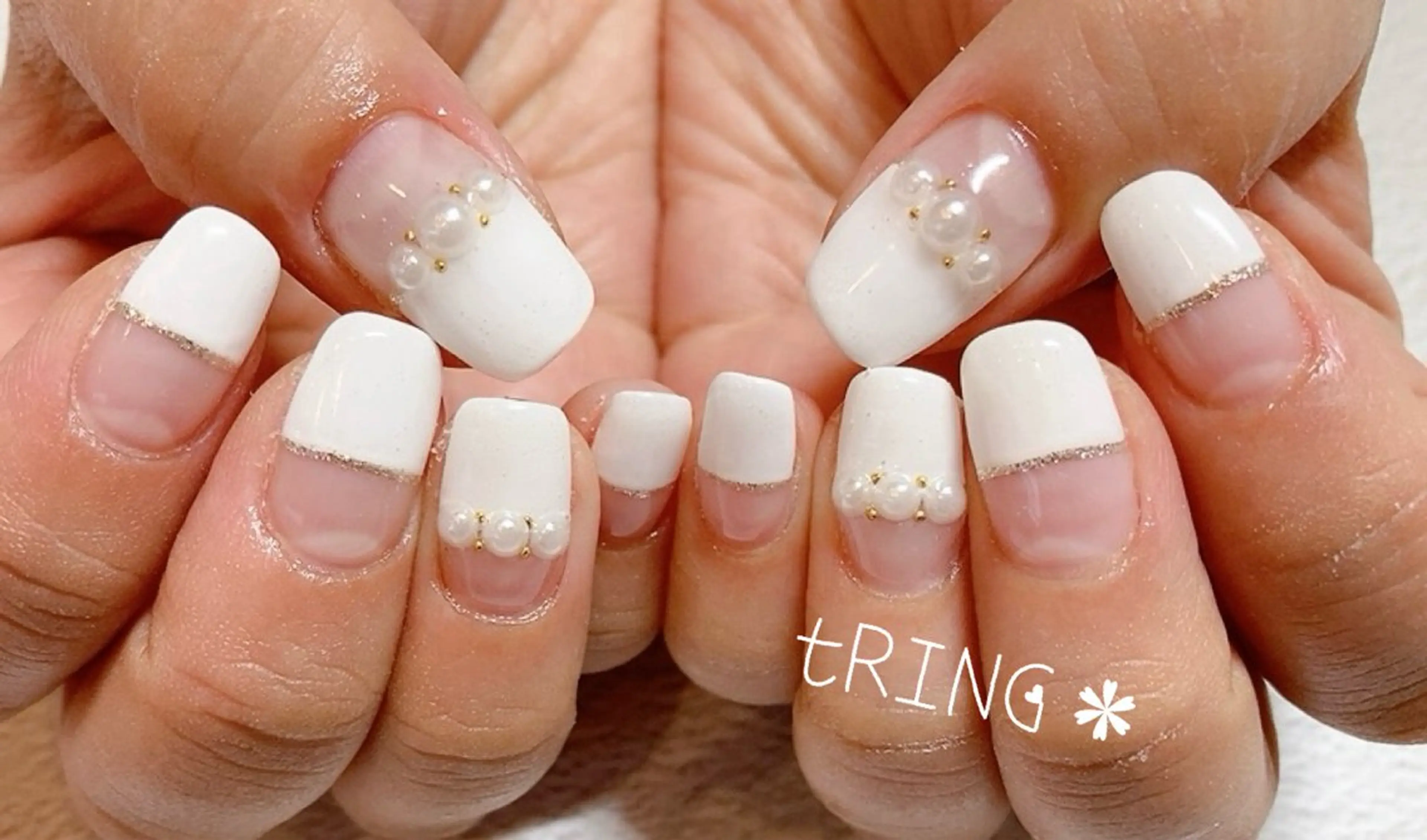 ネイル ハンドネイル tRING＊ しいの木台のネイルデザイン