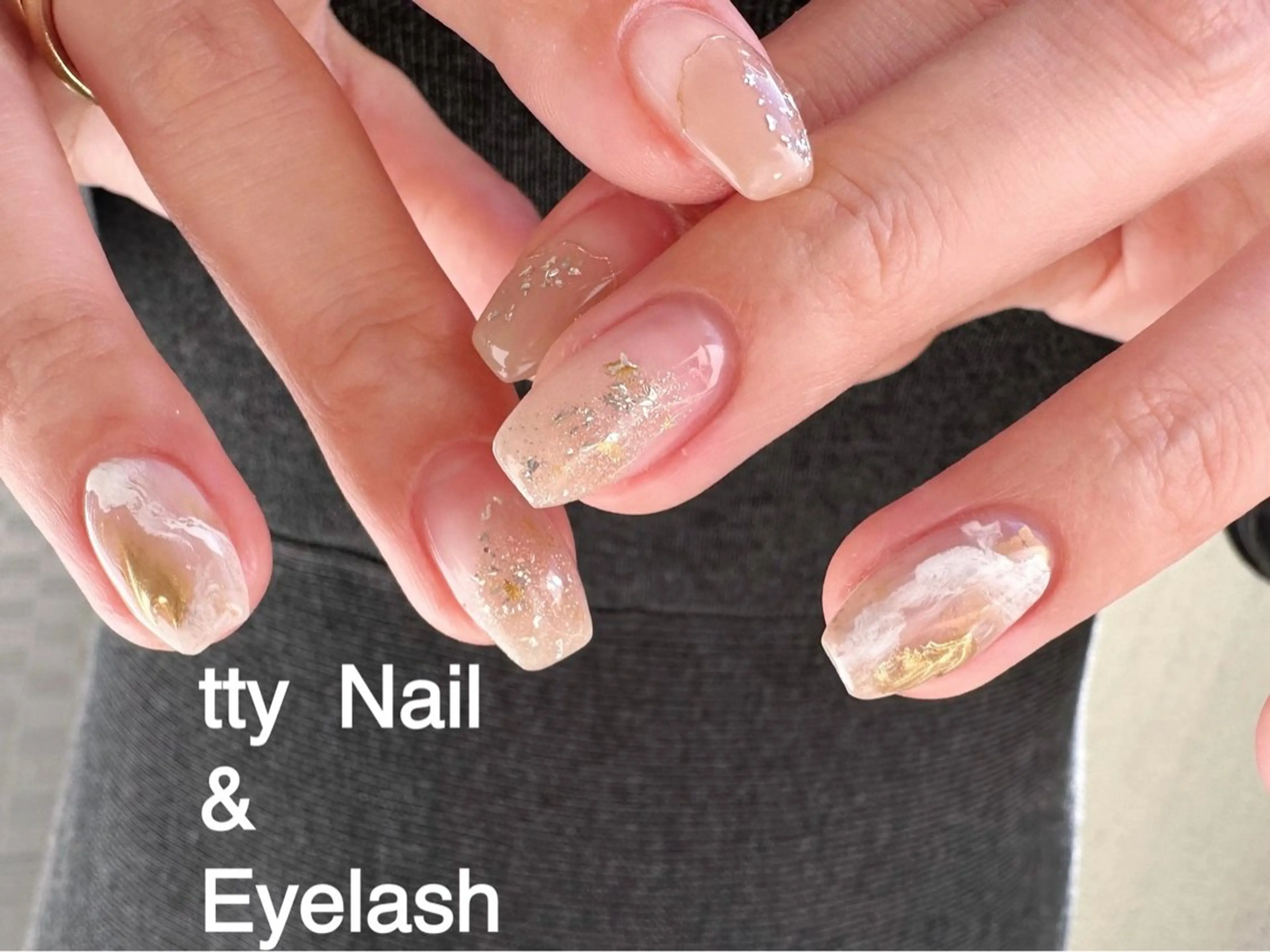 ネイル tty Nail&Eyelash所属・利光 絵瑠のネイルデザイン