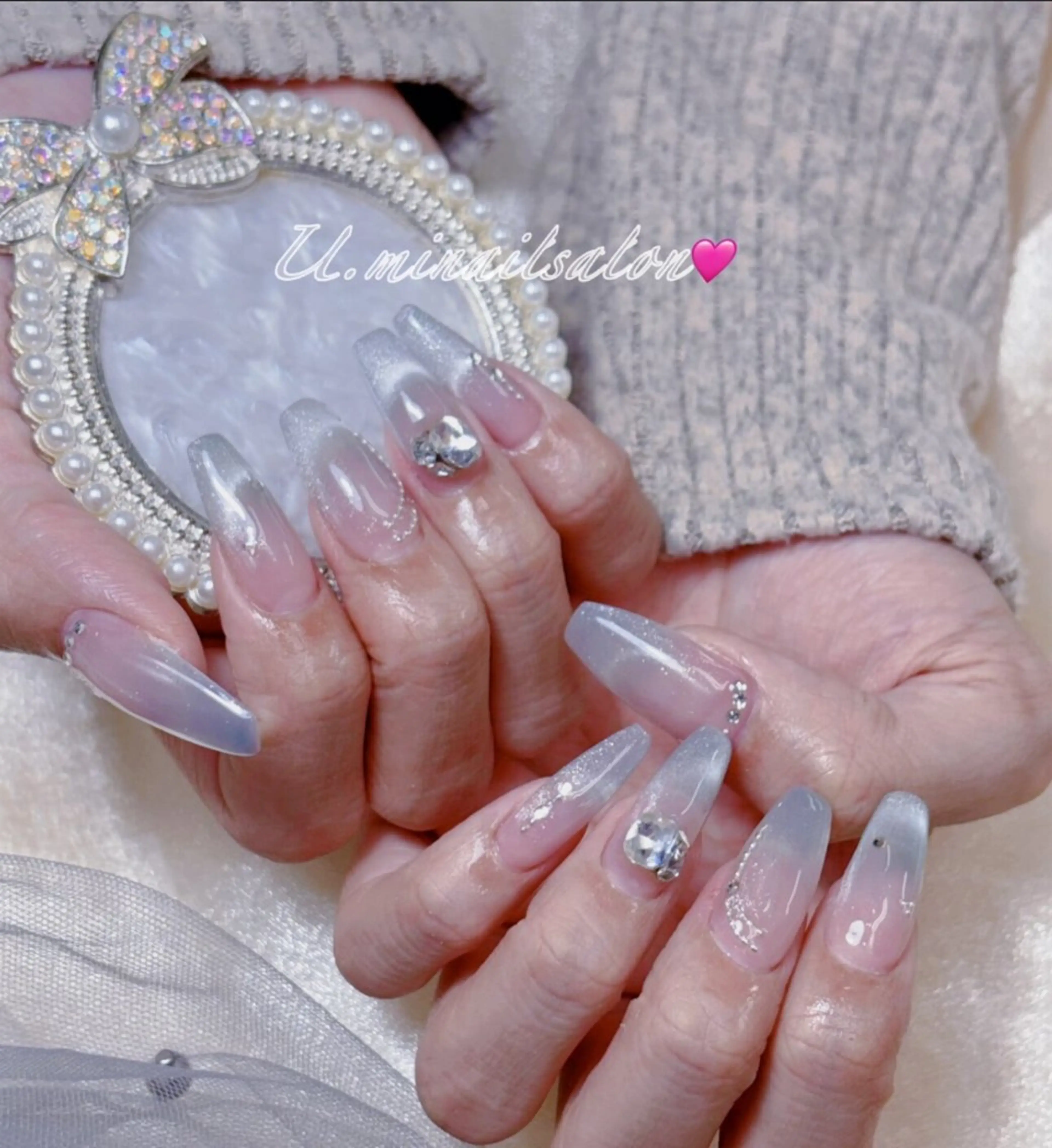 ネイル 持ち込み ハンドネイル U·Mi 上野御徒町容のネイルデザイン