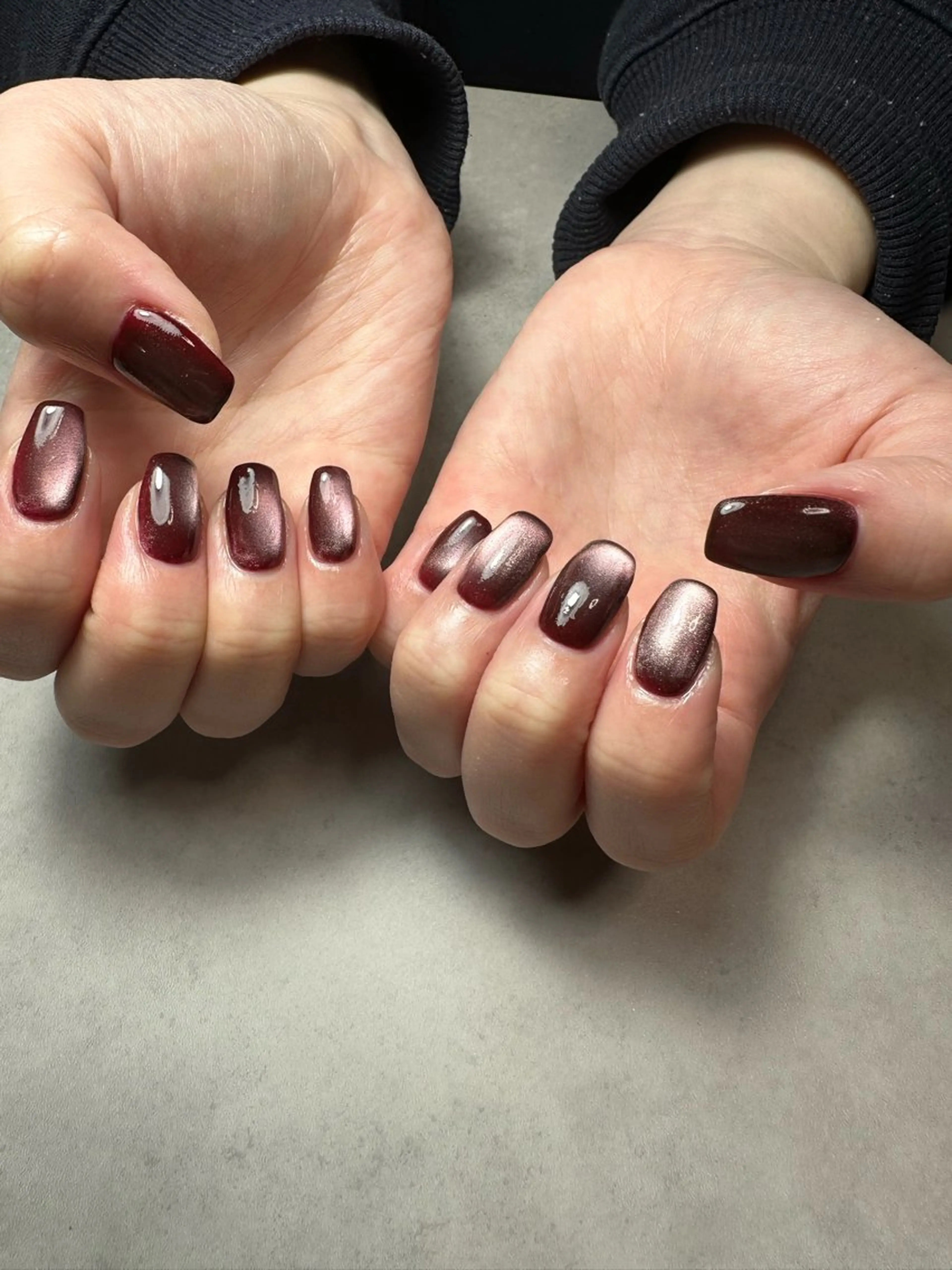 ネイル マグネットネイル ハンドネイル en nail MEGUMIのネイルデザイン