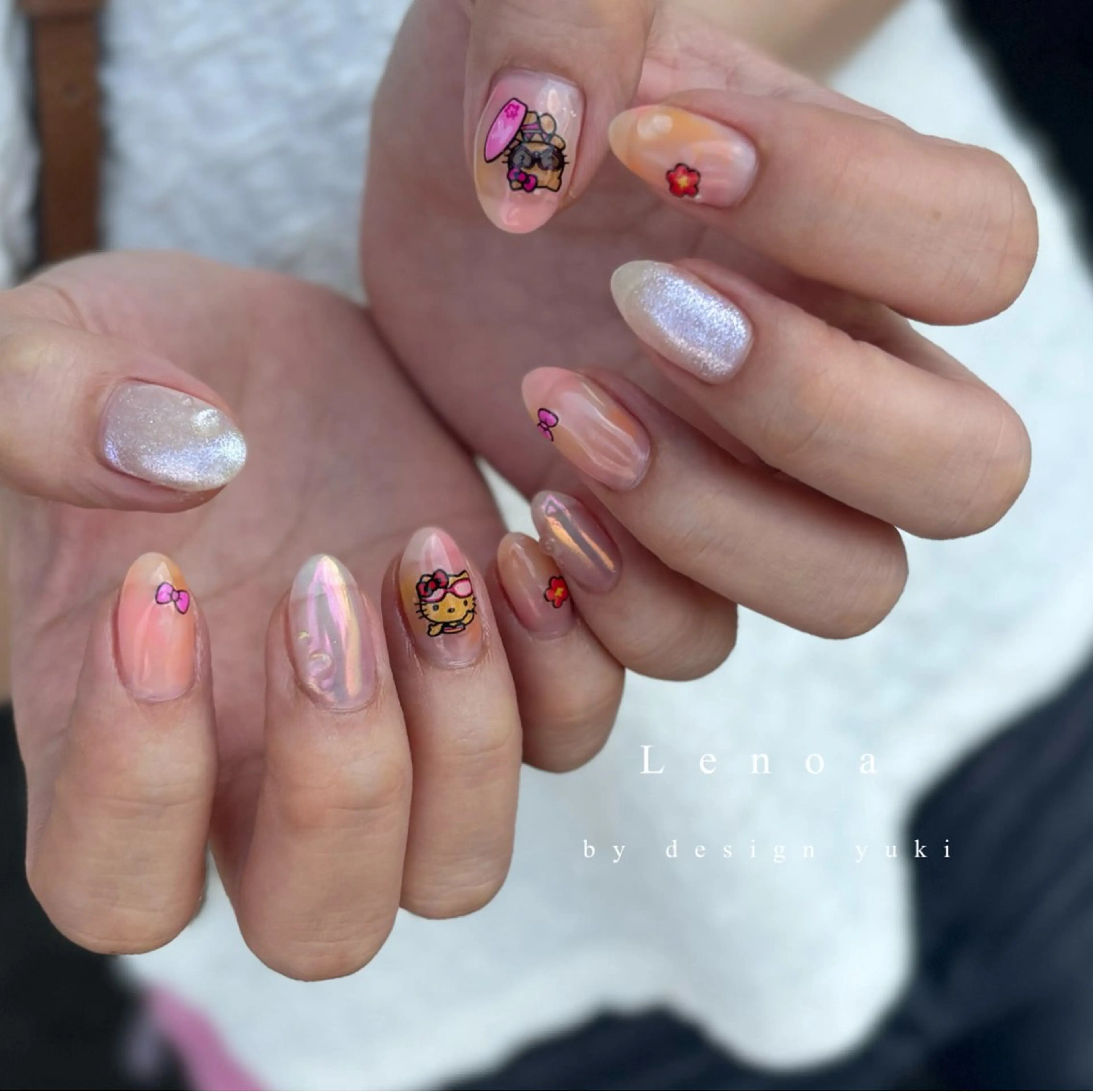 ネイル ハンドネイル Lenoa Yukiのネイルデザイン