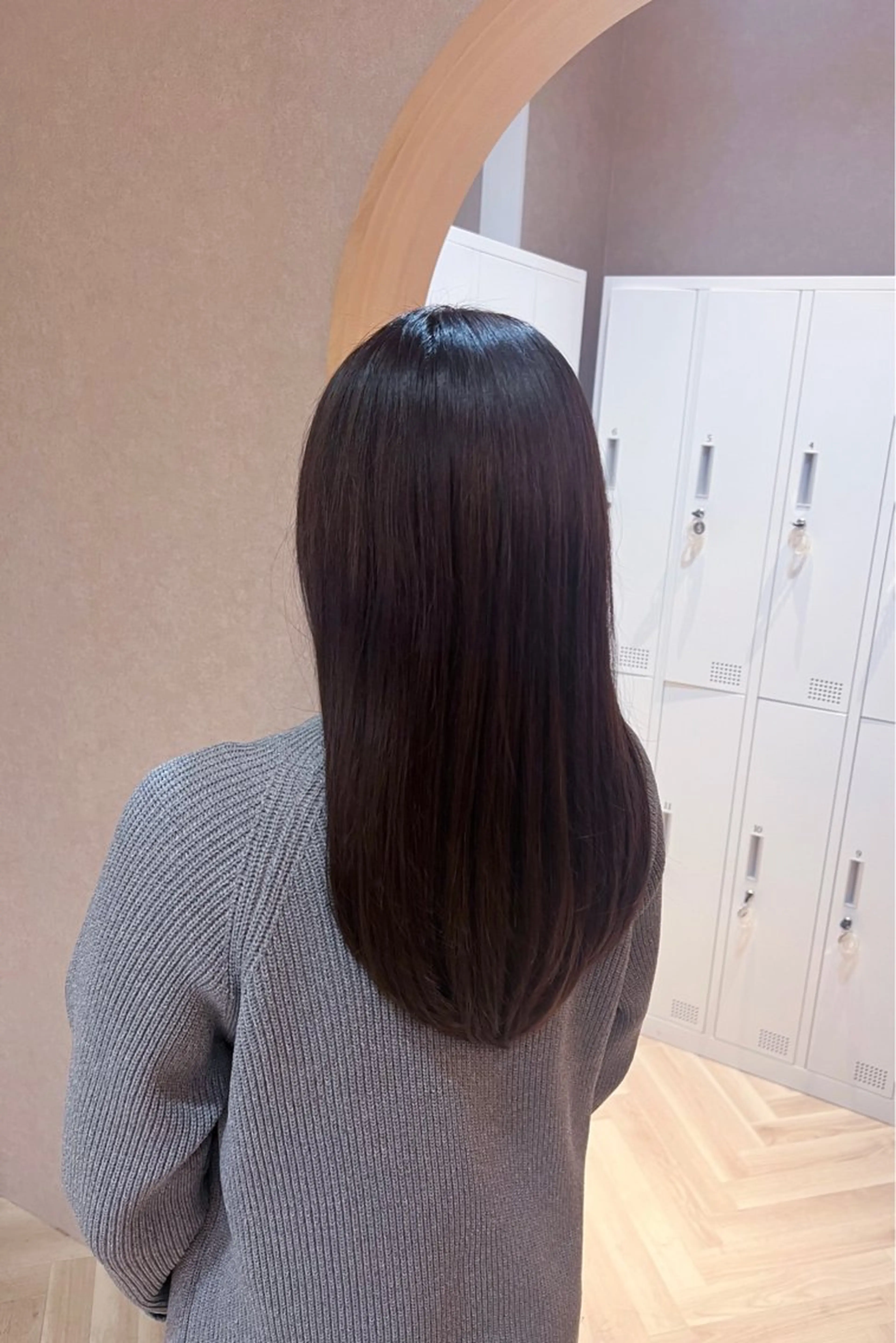 ミディアム トリートメント 艶カラー/透明感 /ヒグチアオイのヘアスタイル