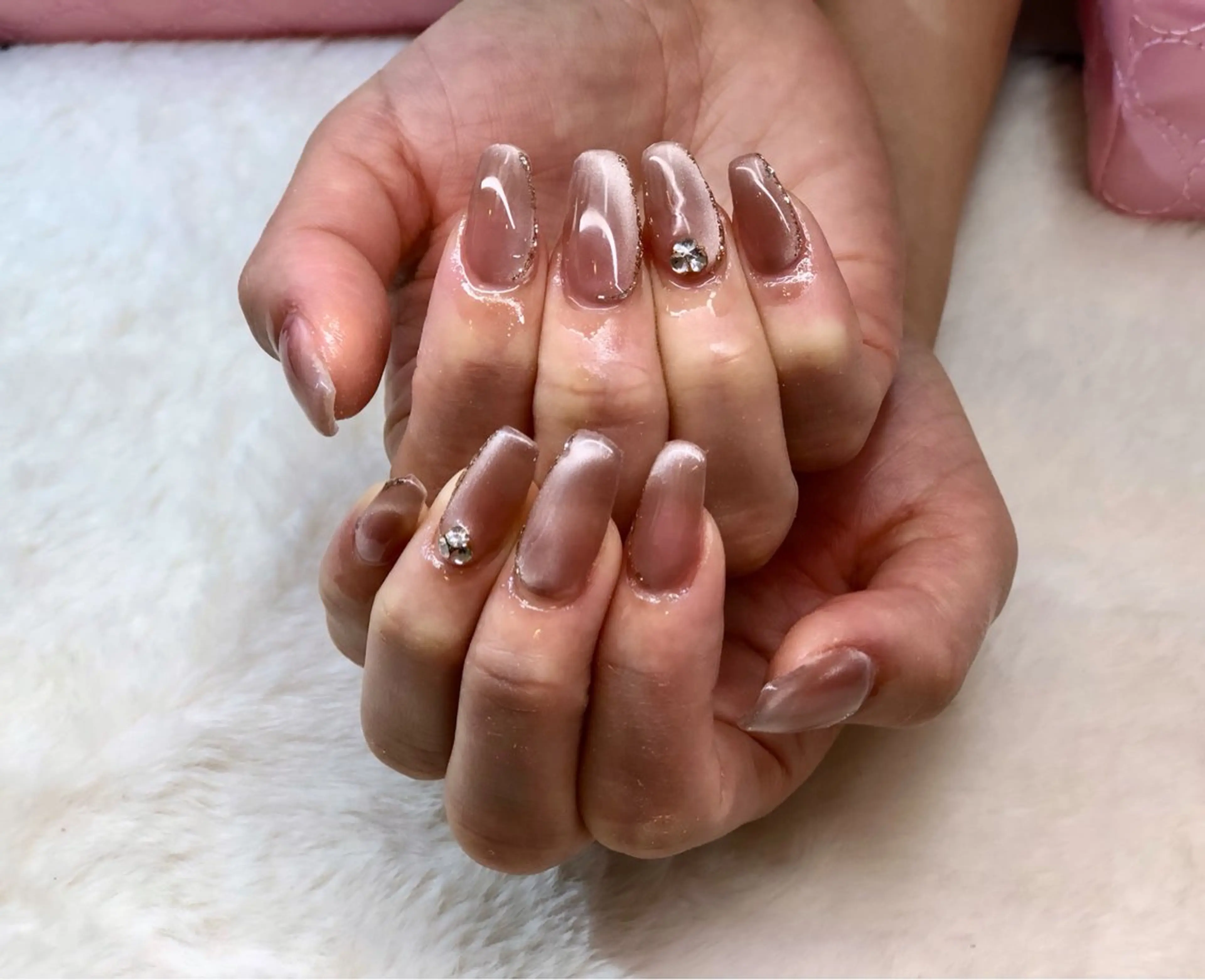 ネイル マグネットネイル ハンドネイル ハンドケア 心斎橋Salon Epokkuのネイルデザイン