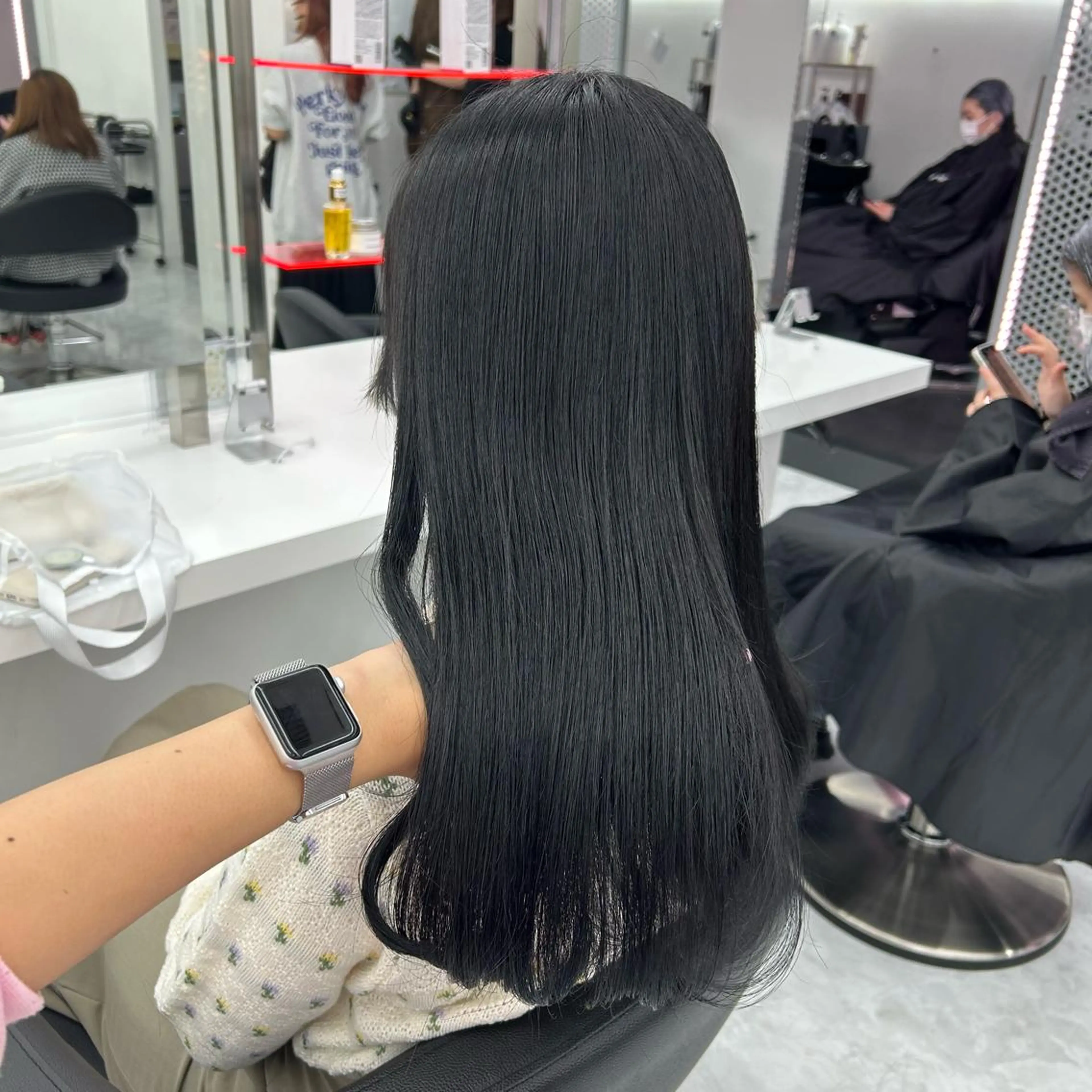 セミロング カラー ヘアアレンジ ヘアカラー トリートメント GOTODAY shair salon 横浜mare店所属・mai🍑暖色カラー /レイヤー💖のヘアスタイル