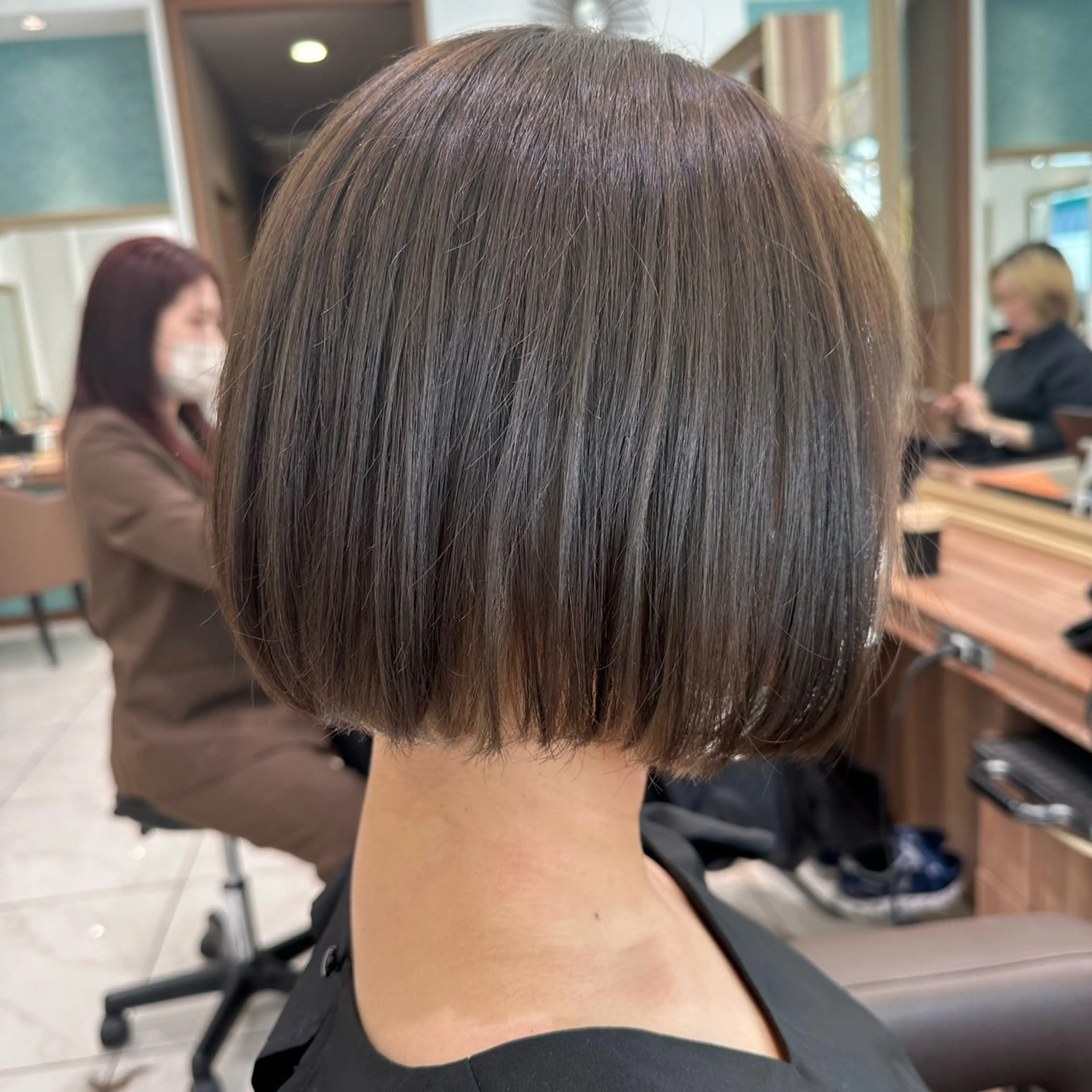 ショート カラー カット ヘアカラー Ash浦安店 富谷 日菜乃のヘアスタイル