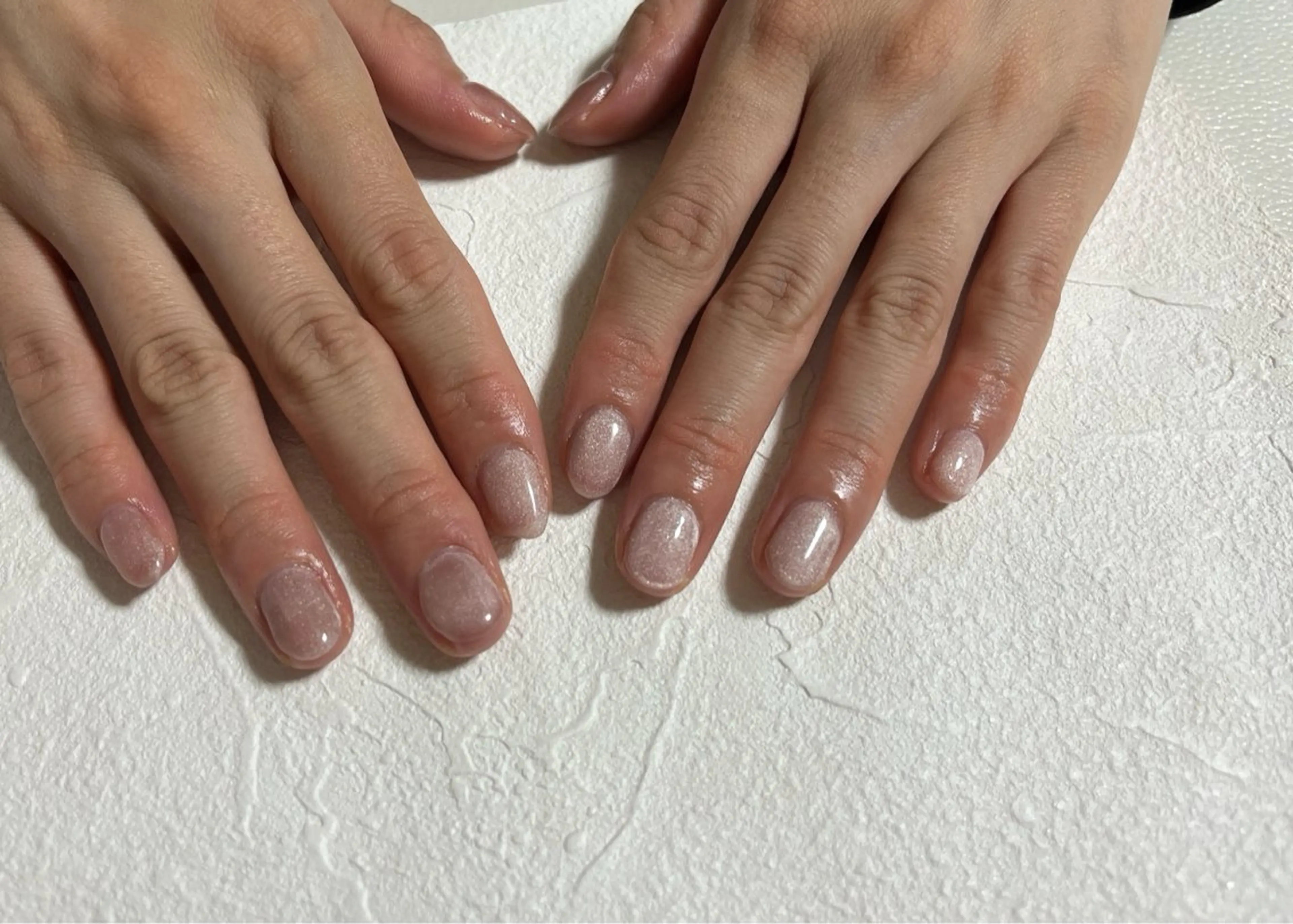 ネイル オーロラネイル フットネイル フレンチネイル ジェルネイル 韓国ネイル ハンドネイル kiki nail たまプラーザのネイルデザイン