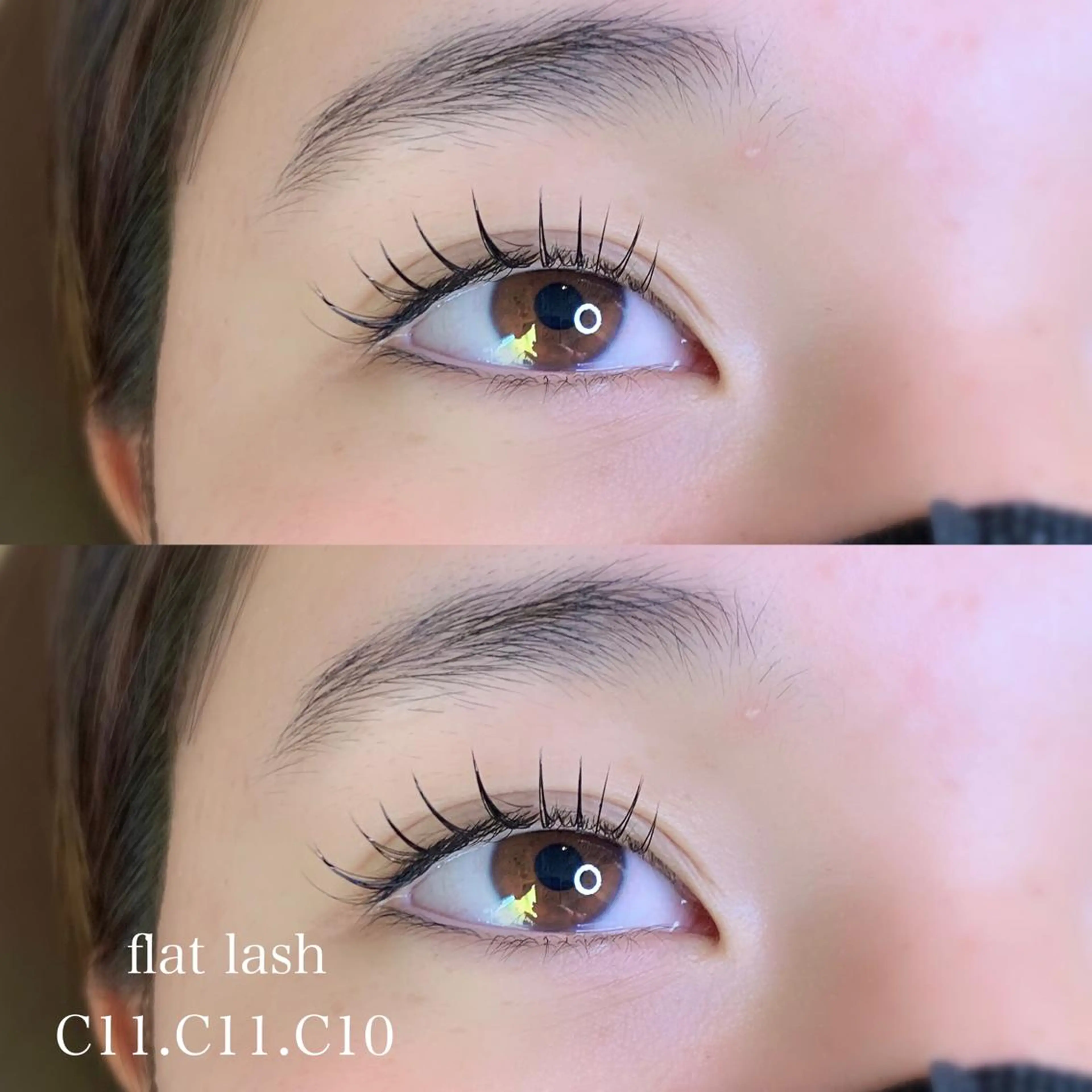 マツエク・マツパ フラットラッシュ マツエク 藤田 あゆみのマツエク・マツパデザイン