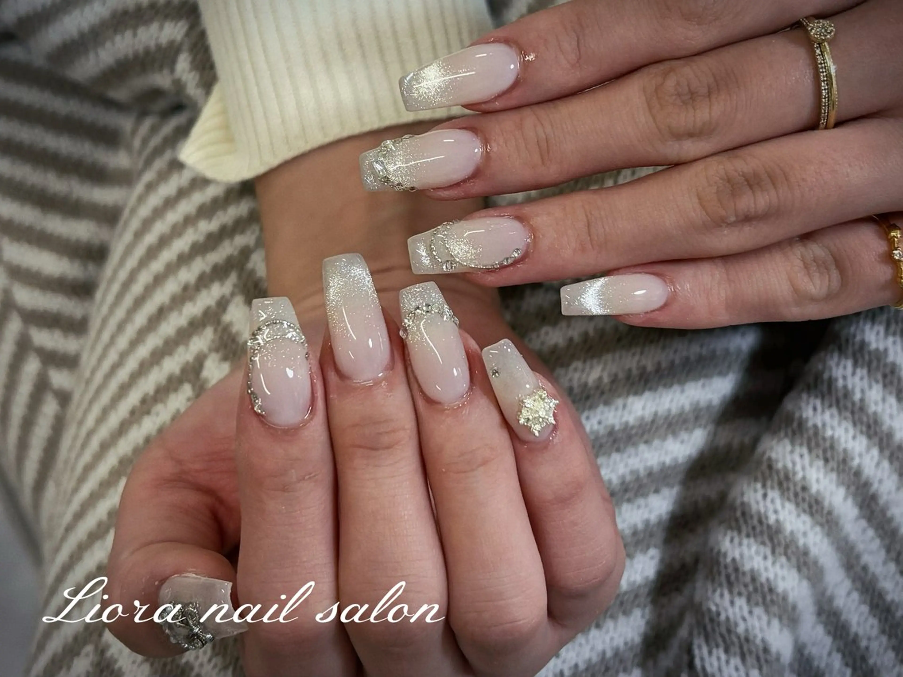 ネイル チークネイル フットネイル フレンチネイル ジェルネイル ガーリー ハンドネイル Liora nail スカルプ専門店のネイルデザイン